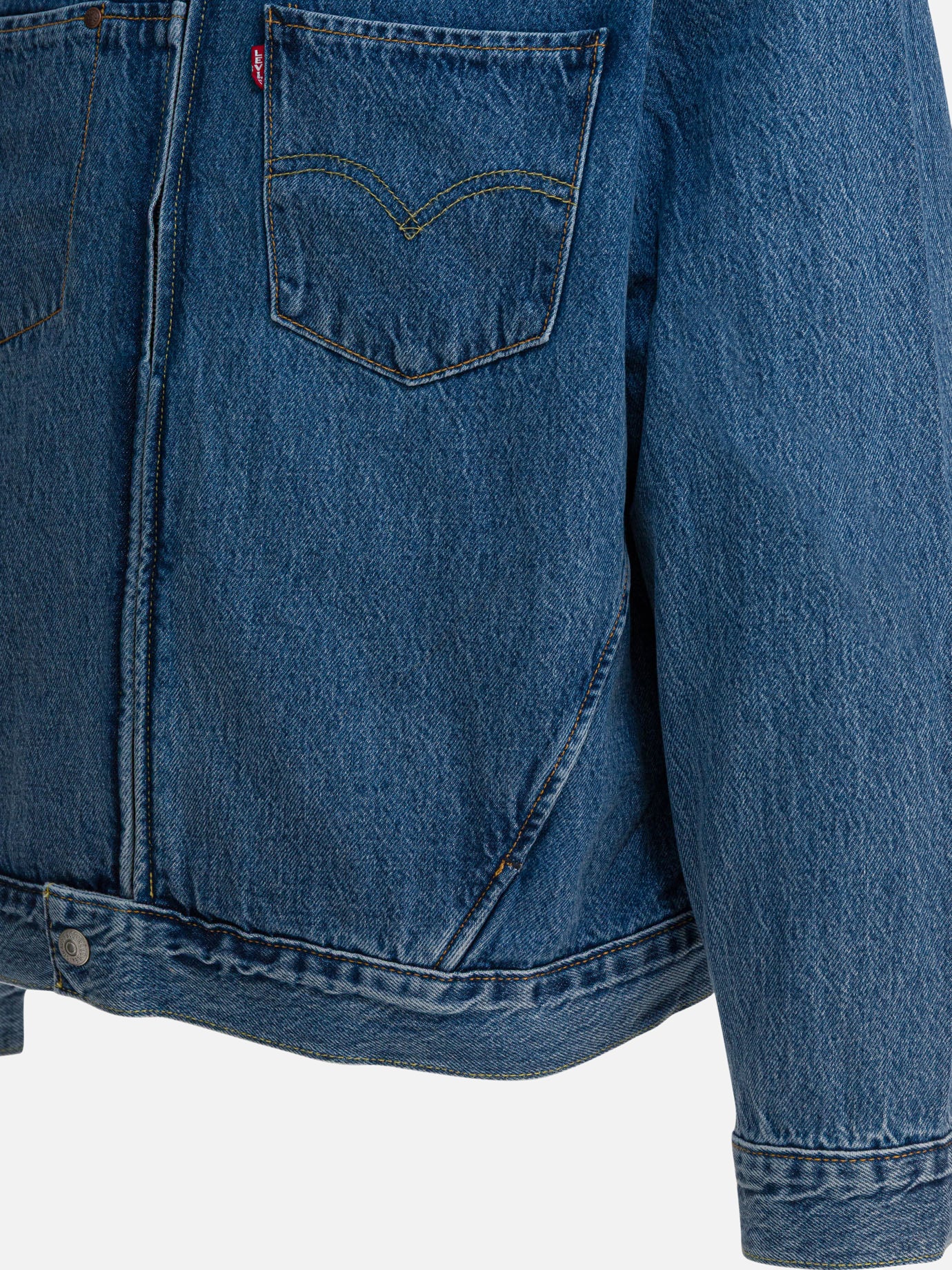 Denim jackets Solid colour  Light blue - Levi&#39;s Men | PDP | VIETTI Online Store | thumbnail_4