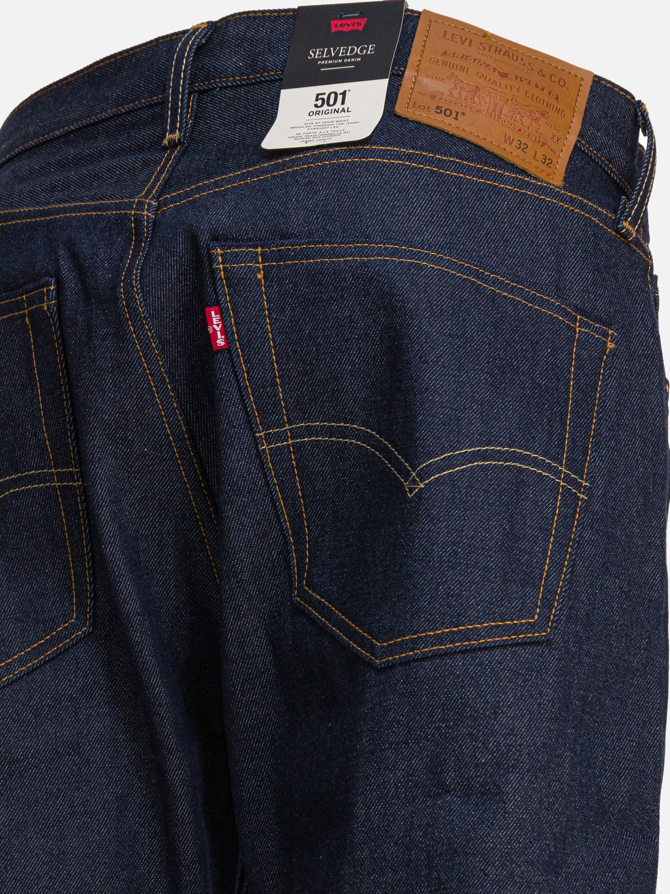 Straight-leg jeans Solid colour  Blue - Levi's Men | PDP | VIETTI Online Store | Zoom-Modal_4
