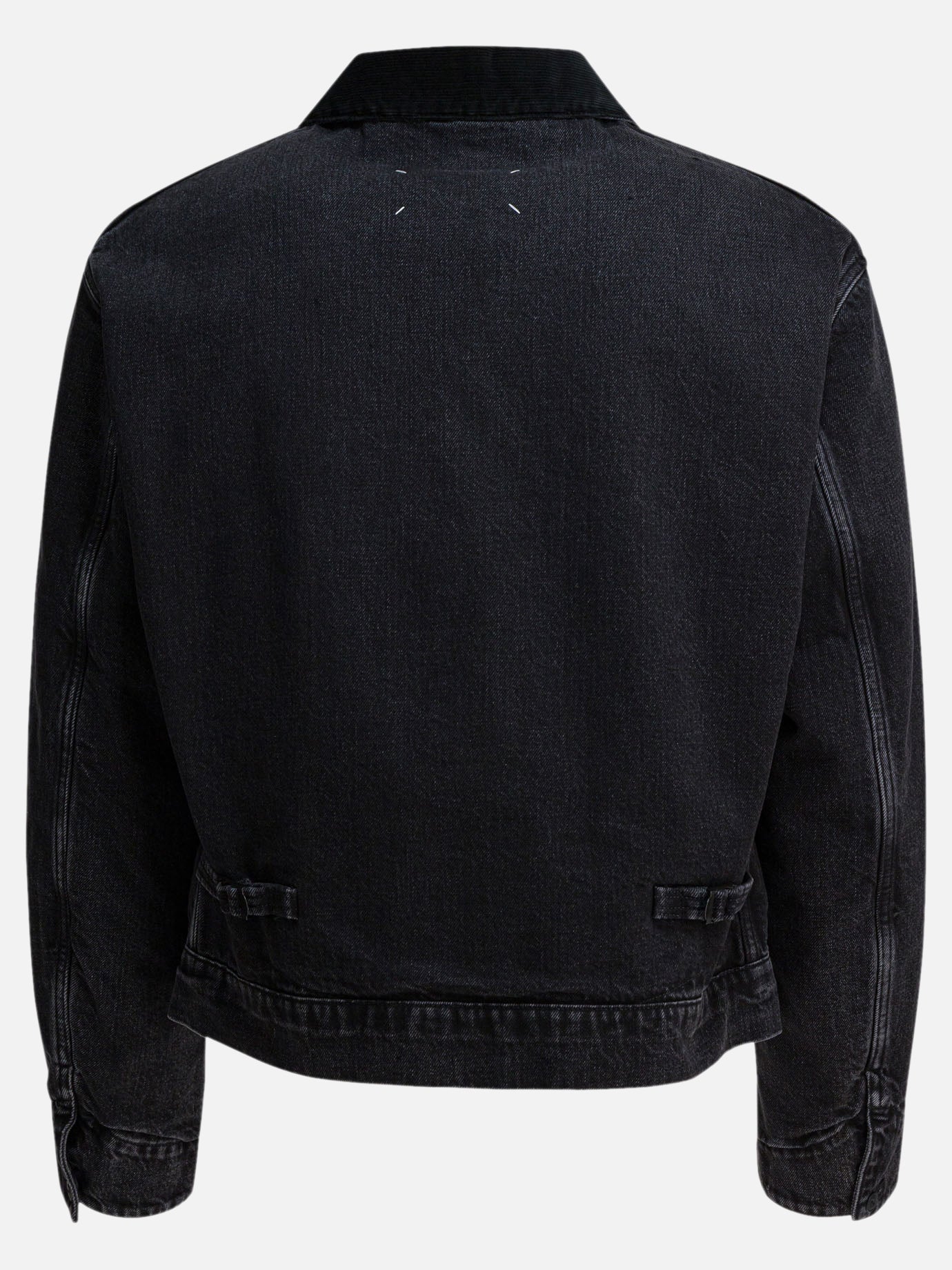 Giacche in denim Solid colour  Nero - Maison Margiela Uomo | PDP | VIETTI Online Store | Zoom-Modal_2

