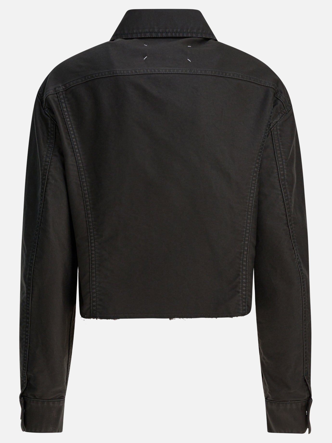 Denim jackets Solid colour  Black - Maison Margiela Women | PDP | VIETTI Online Store | Zoom-Modal_2
