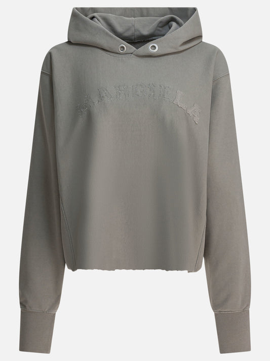 Felpe con cappuccio Logo  Grigio - Maison Margiela Donna | PLP | VIETTI Online Store 
