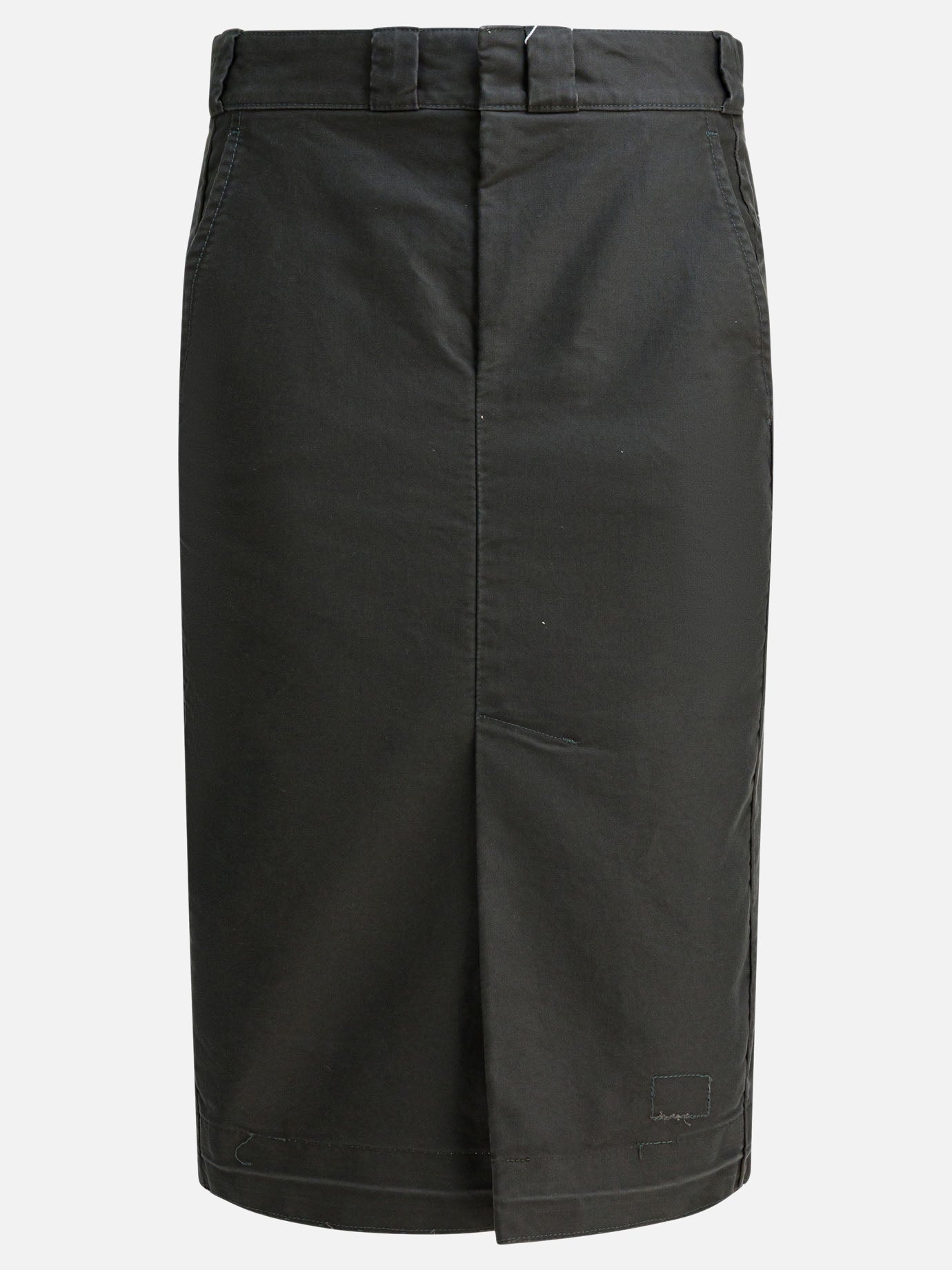 Midi skirts Solid colour  Grey - Maison Margiela Women | PDP | VIETTI Online Store | thumbnail