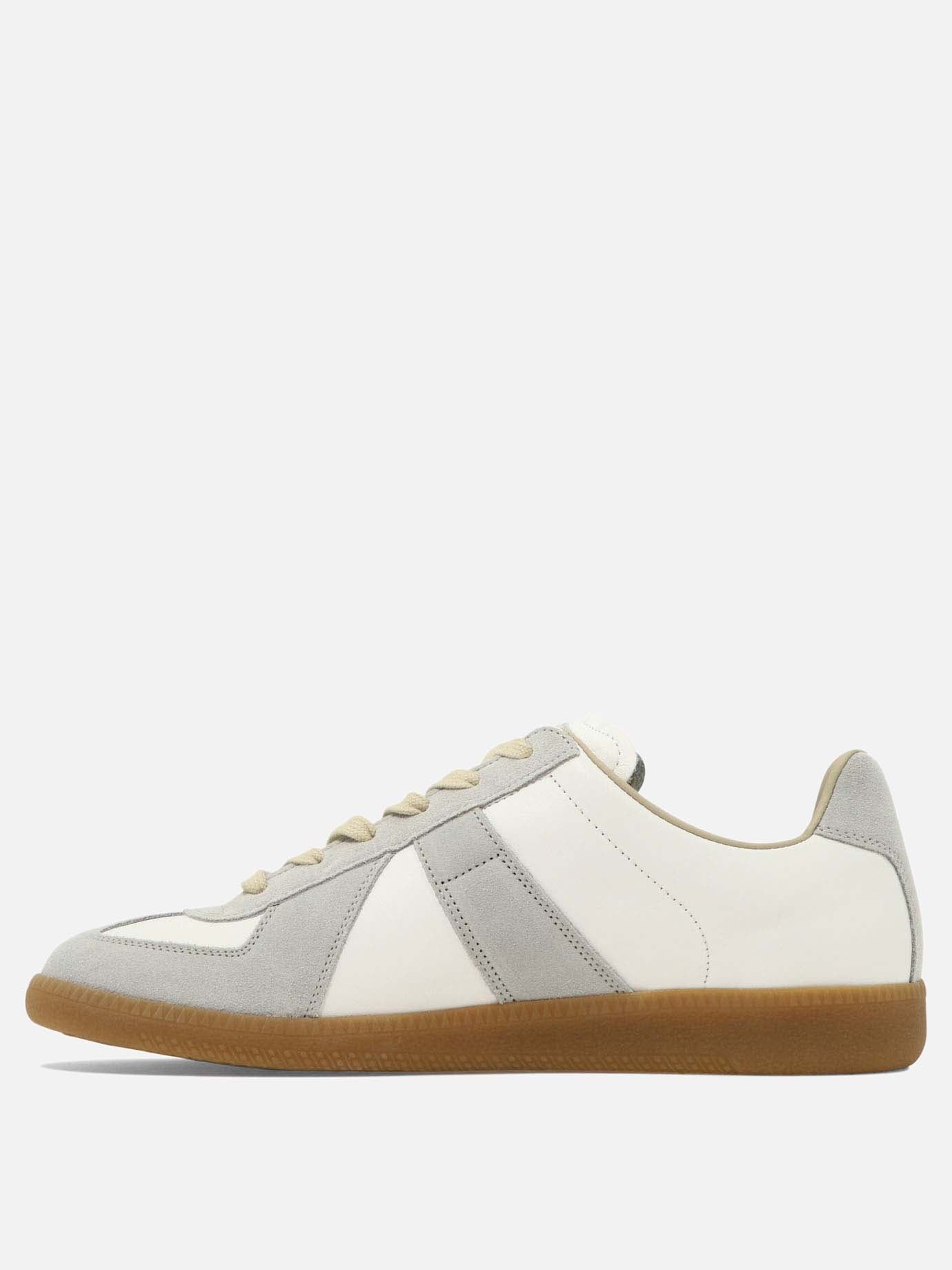 Low top sneakers 100% calf leather - 100% rubber  White - Maison Margiela Men | PDP | VIETTI Online Store | thumbnail_2