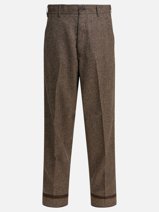 Pantaloni casual Solid colour  Marrone - Maison Margiela Uomo | PLP | VIETTI Online Store 
