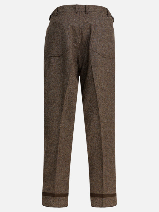 Pantaloni casual Solid colour  Marrone - Maison Margiela Uomo | PLP | VIETTI Online Store | 2
