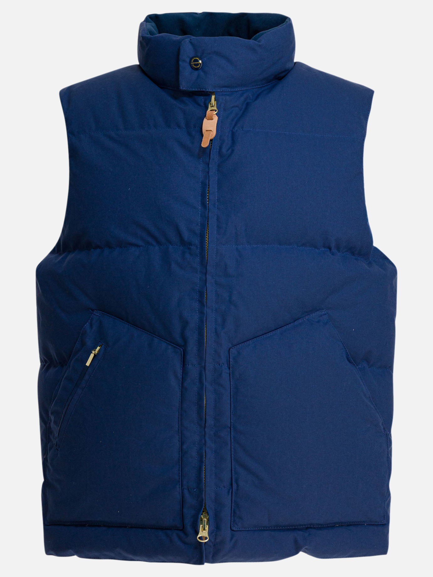 Vest jackets Solid colour  Blue - Manifattura Ceccarelli Men | PDP | VIETTI Online Store | Zoom-Modal
