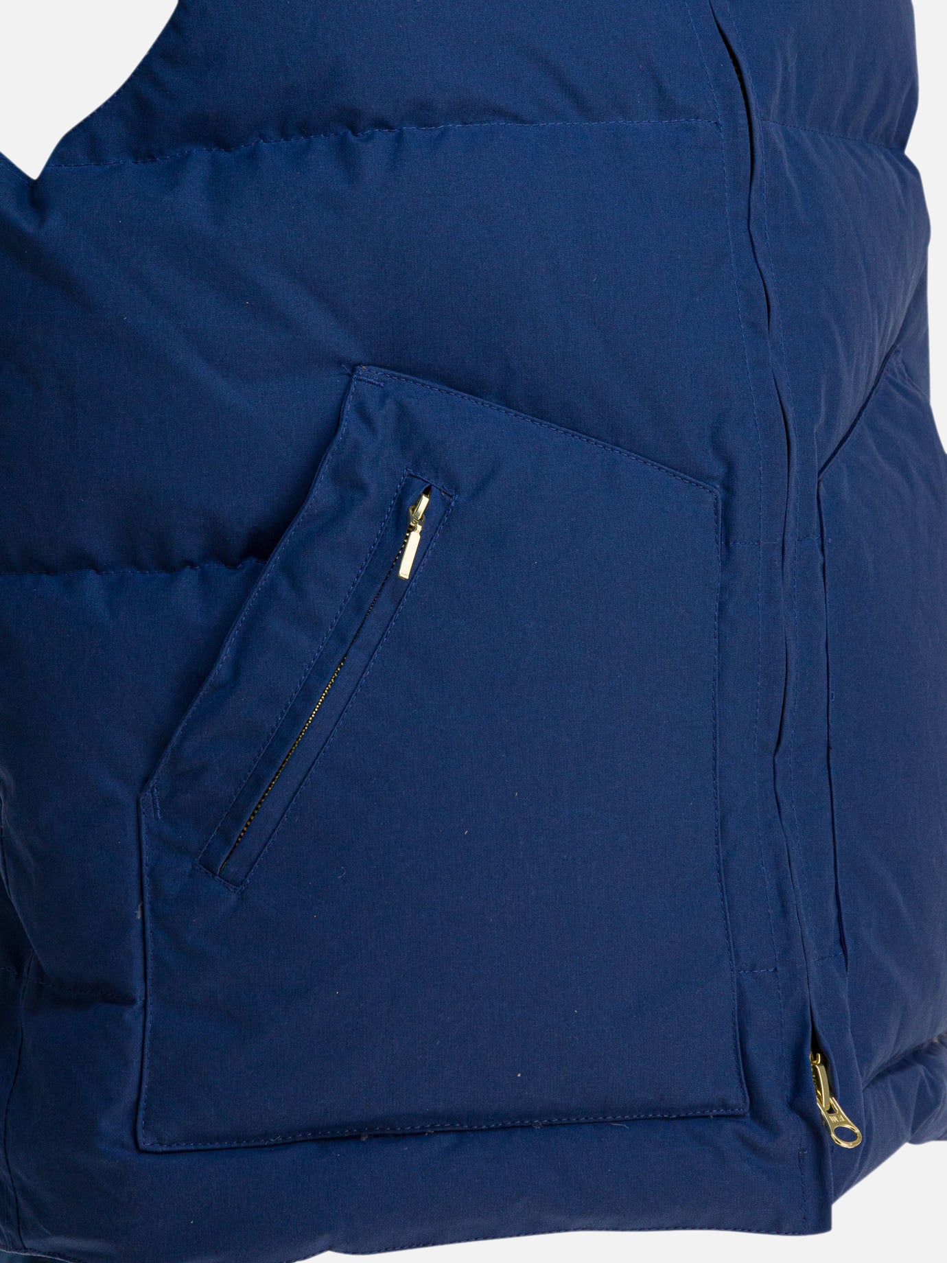 Vest jackets Solid colour  Blue - Manifattura Ceccarelli Men | PDP | VIETTI Online Store | thumbnail_4