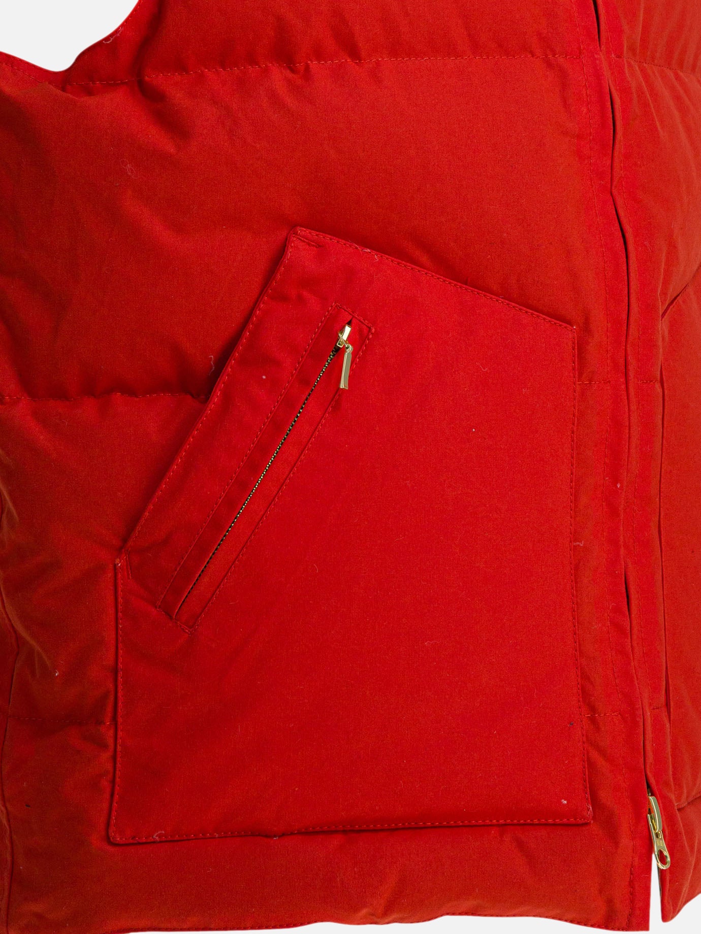 Vest jackets Solid colour  Orange - Manifattura Ceccarelli Men | PDP | VIETTI Online Store | thumbnail_4