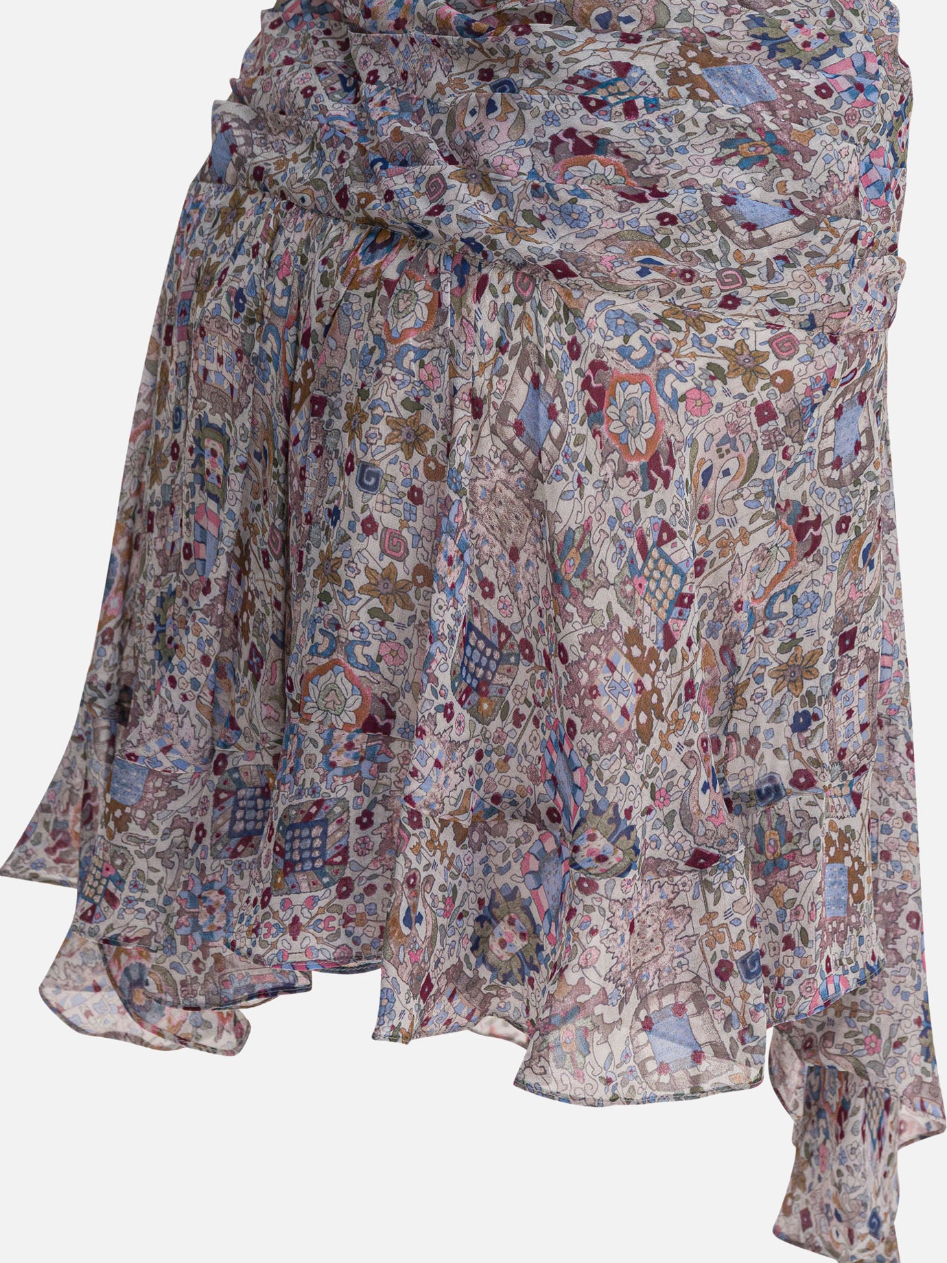 Miniskirts Floral  Beige - Marant Étoile Women | PDP | VIETTI Online Store | Zoom-Modal_4
