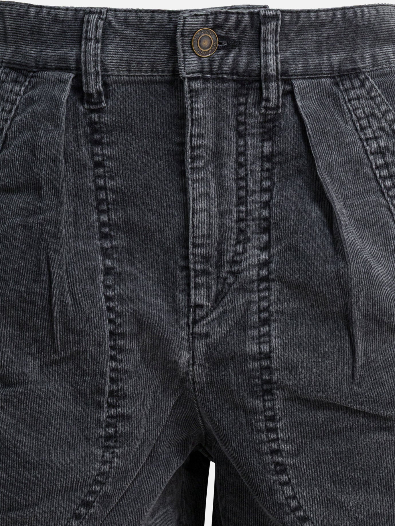 Pantaloni casual Solid colour  Nero - Marant Étoile Donna | PDP | VIETTI Online Store | Zoom-Modal_3
