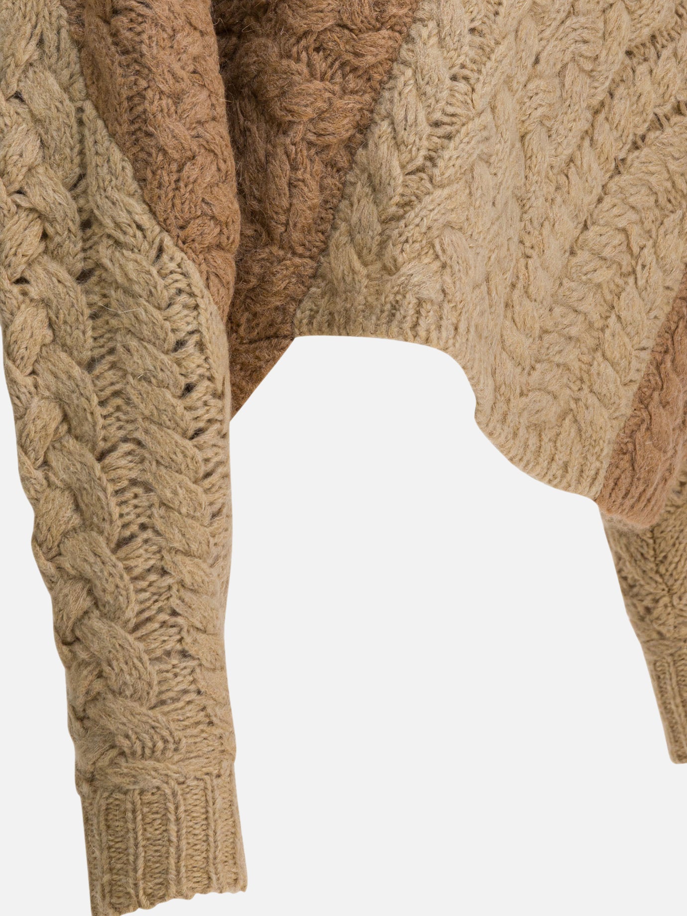 Crewneck sweaters Textured knit  Beige - Marant Étoile Women | PDP | VIETTI Online Store | Zoom-Modal_4
