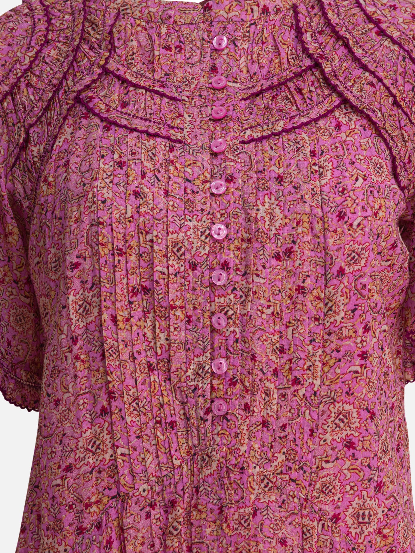 Abiti corti Floral  Rosa - Marant Étoile Donna | PDP | VIETTI Online Store | thumbnail_3