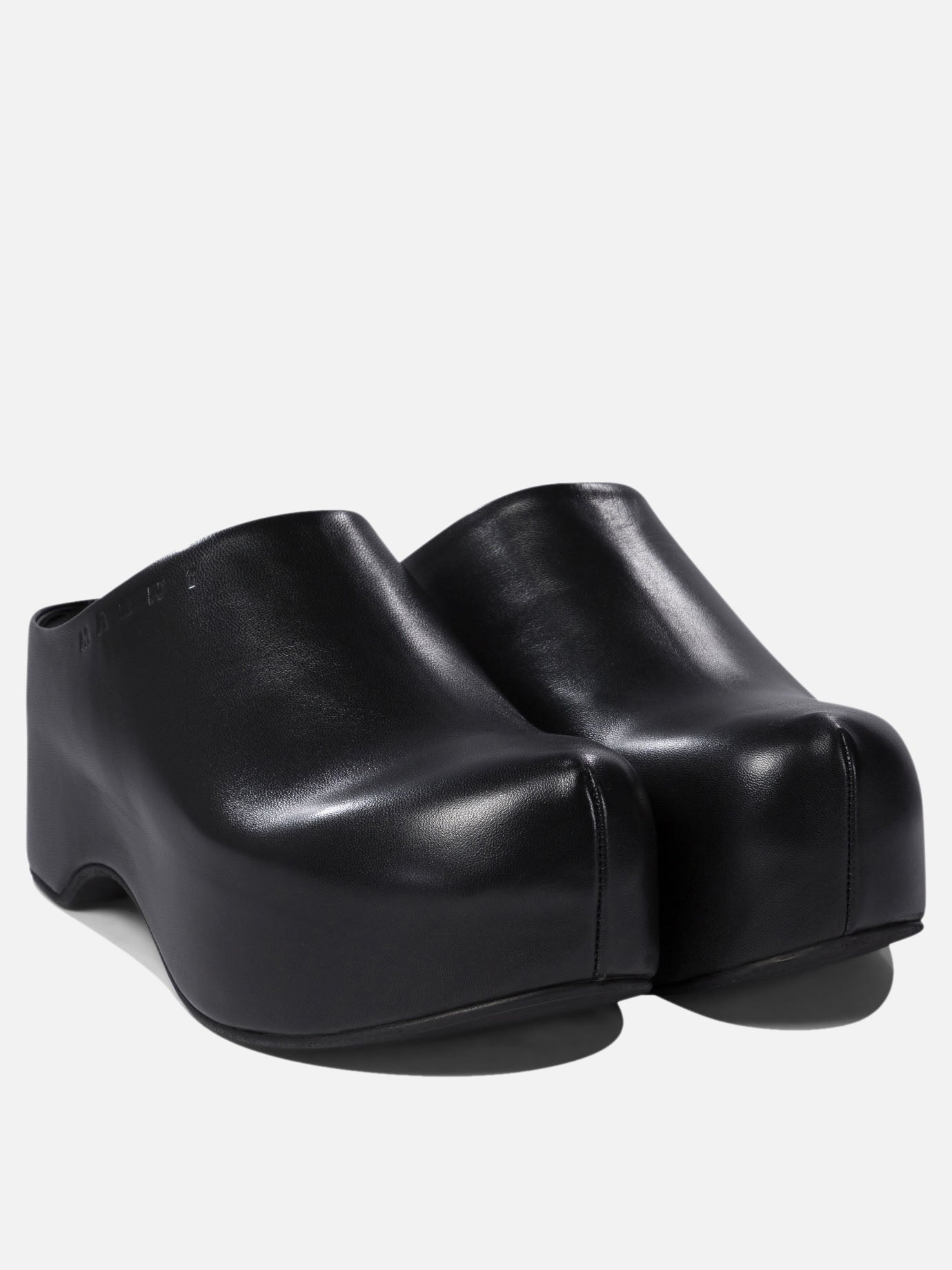 Slippers 100% leather - 100% rubber  Black - Marni Women | PDP | VIETTI Online Store | Zoom-Modal_2
