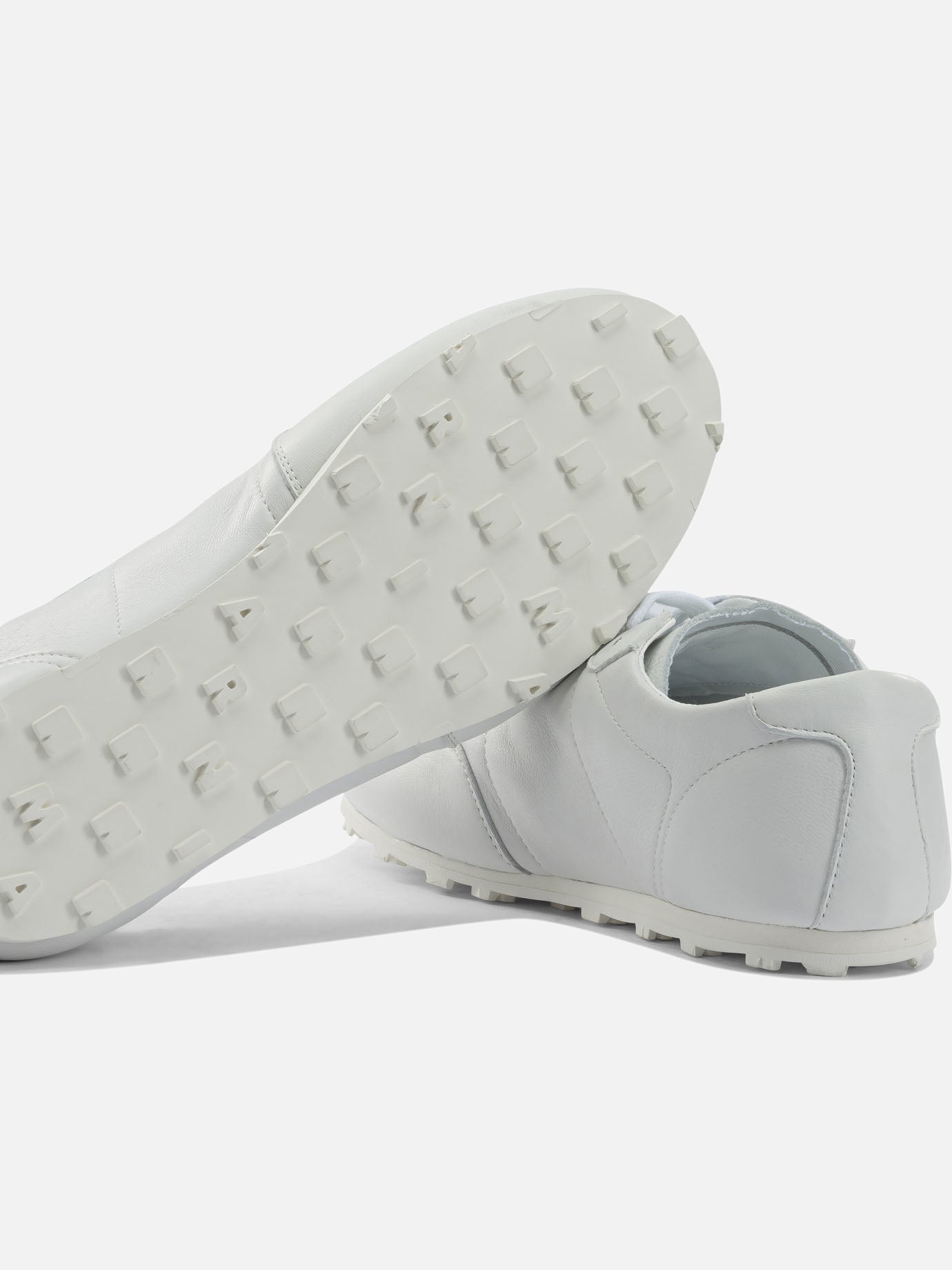 Low top sneakers 100% leather - 100% rubber  White - Marni Women | PDP | VIETTI Online Store | Zoom-Modal_5
