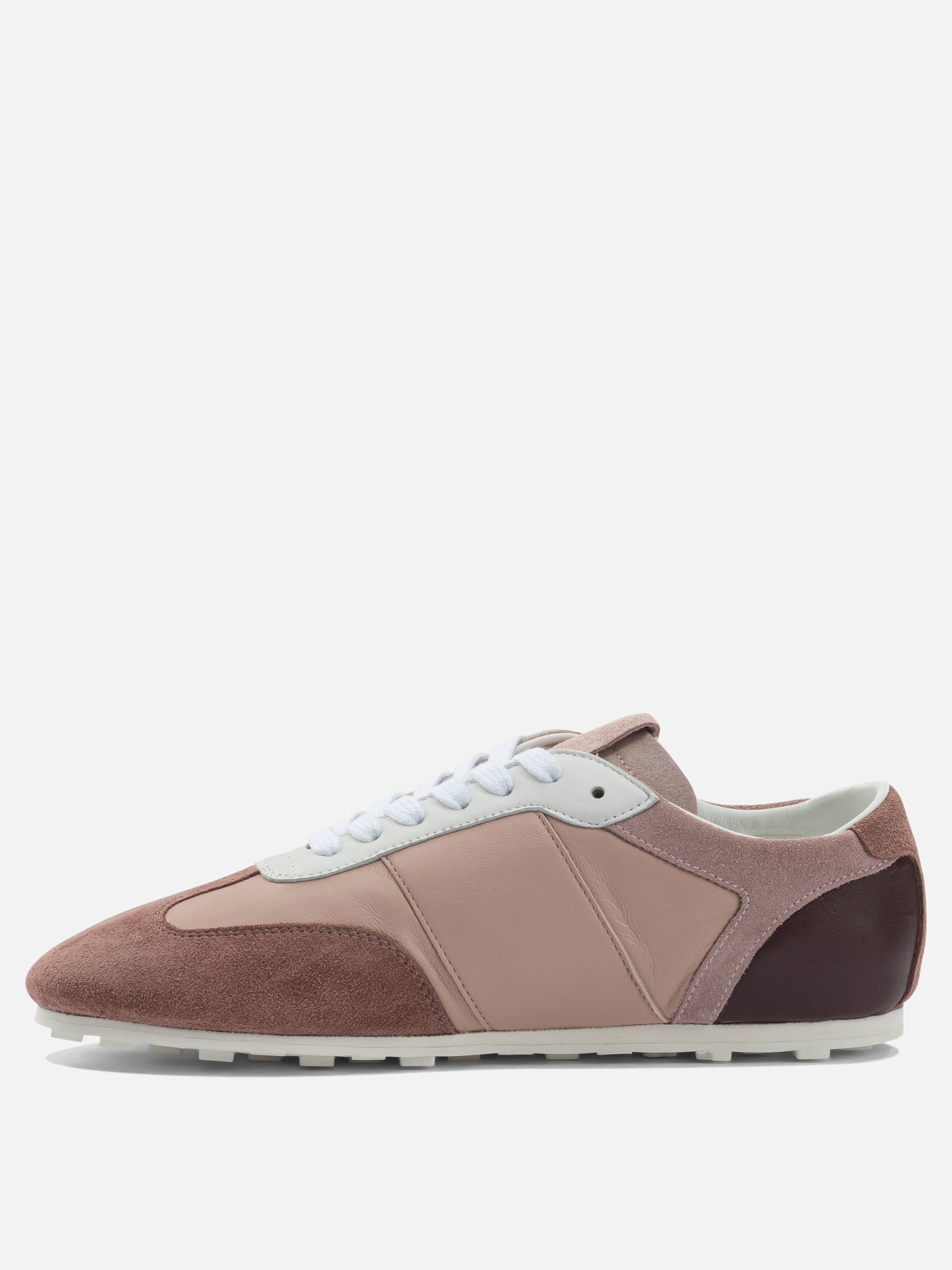 Low top sneakers 100% ovine leather - 100% rubber  Pink - Marni Women | PDP | VIETTI Online Store | thumbnail_3