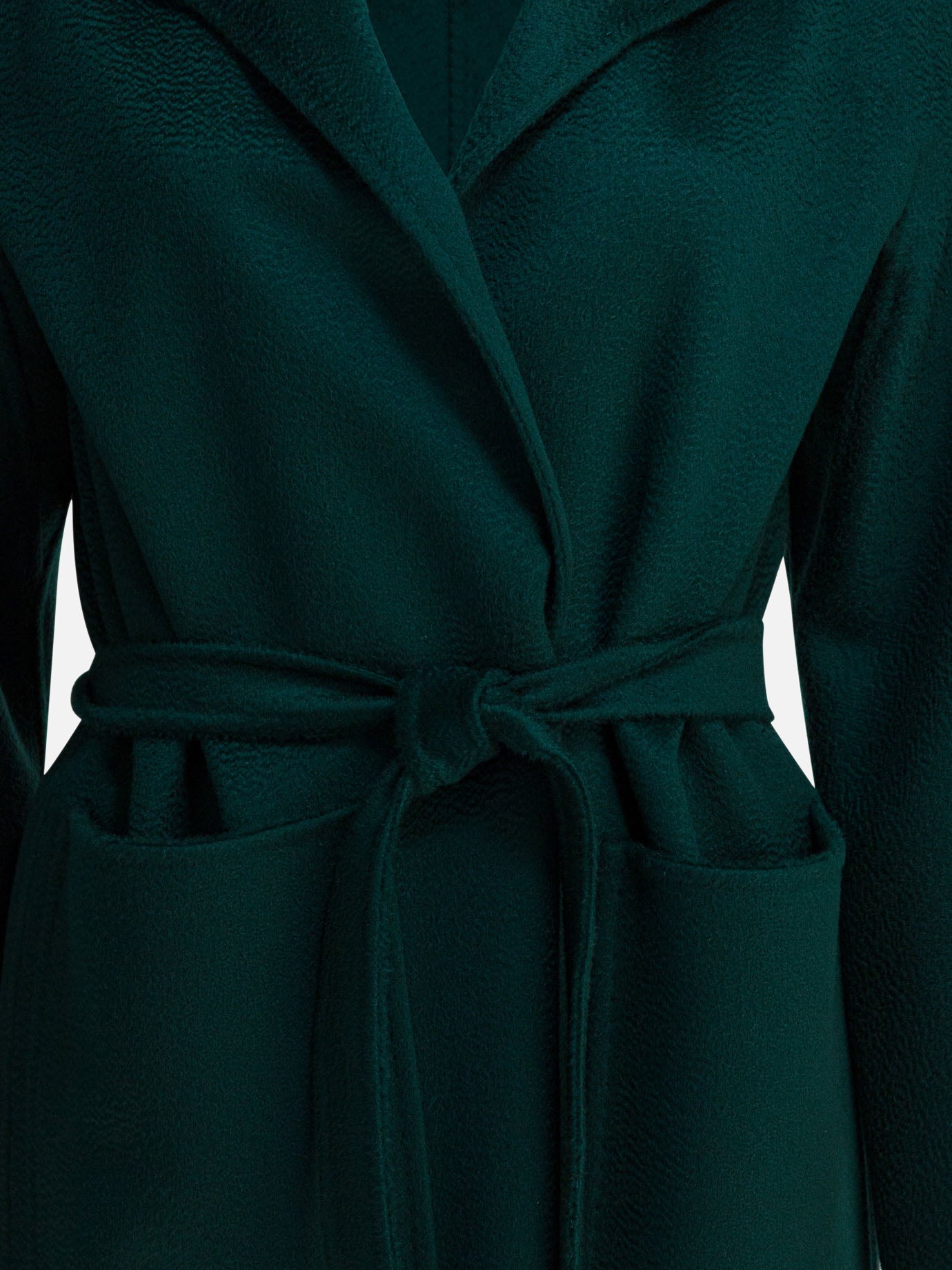 Long coats Solid colour  Green - Max Mara Women | PDP | VIETTI Online Store | Zoom-Modal_3
