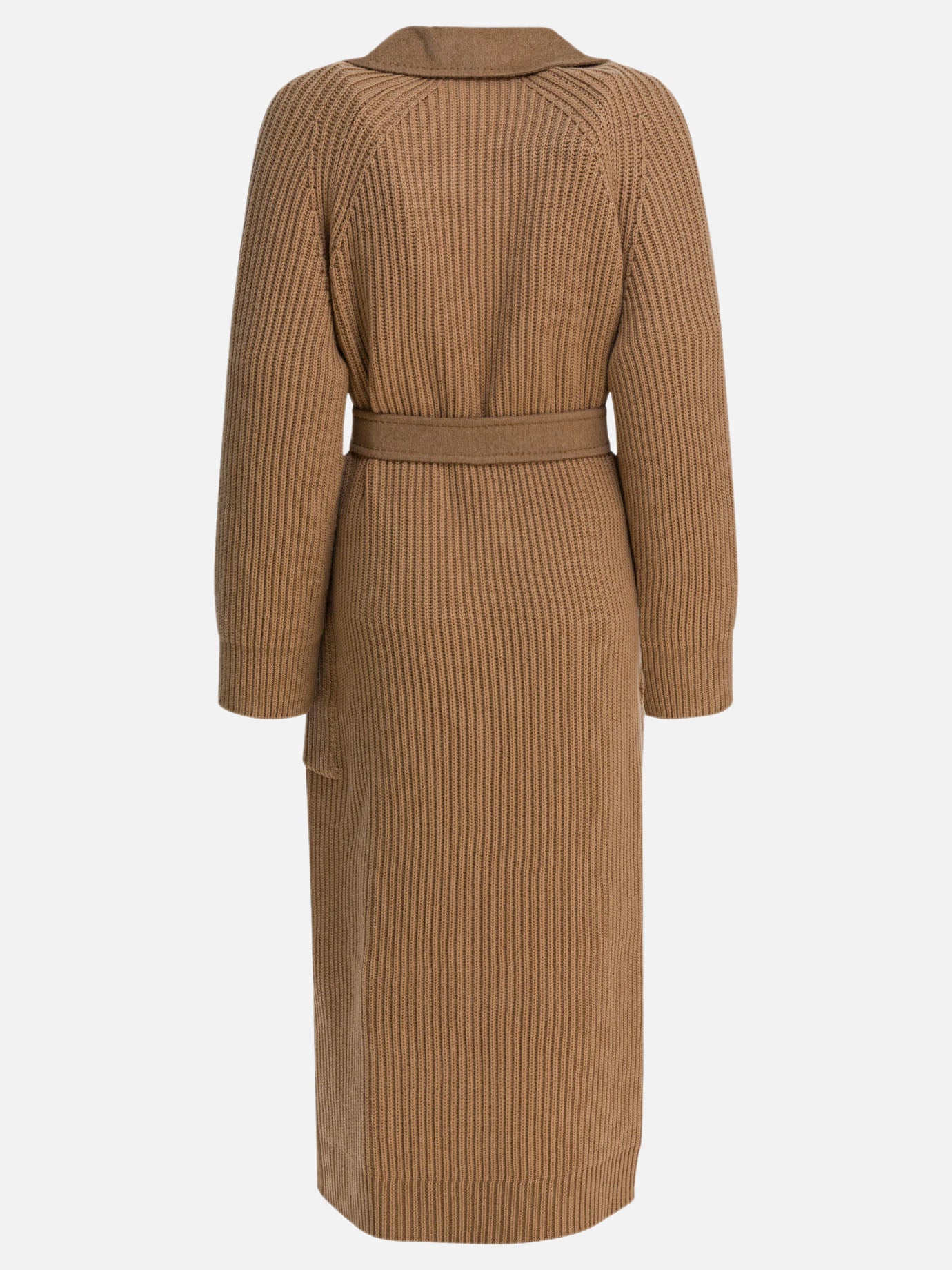 Long coats Solid colour  Brown - Max Mara Women | PDP | VIETTI Online Store | thumbnail_2