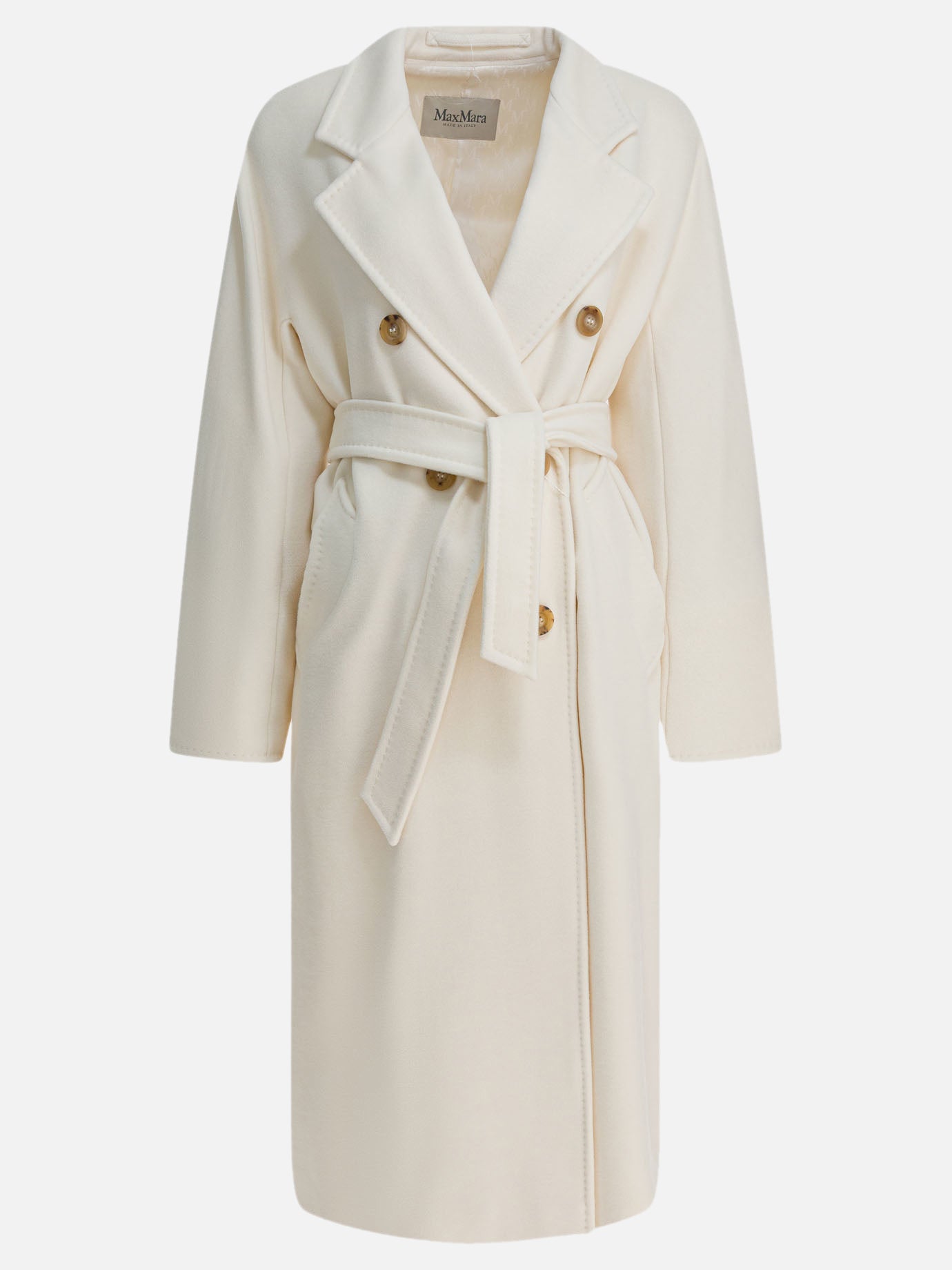 Cappotti lunghi Solid colour  Bianco - Max Mara Donna | PDP | VIETTI Online Store | thumbnail