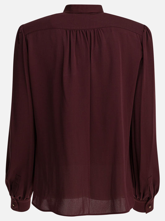 Camicie casual Solid colour  Rosso - Max Mara Donna | PLP | VIETTI Online Store | 2
