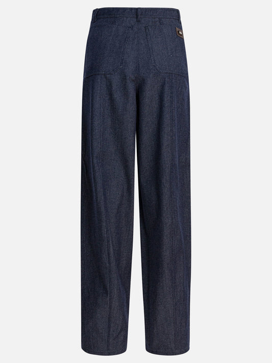 Pantaloni casual Solid colour  Blu - Max Mara Donna | PLP | VIETTI Online Store | 2
