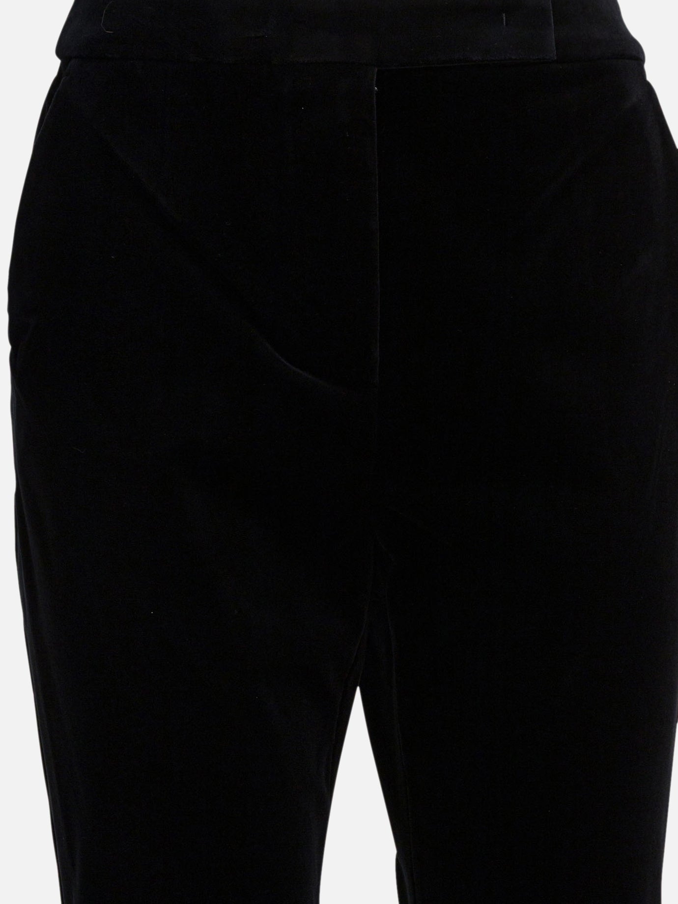 Pantaloni sartoriali Solid colour  Nero - Max Mara Donna | PDP | VIETTI Online Store | thumbnail_3