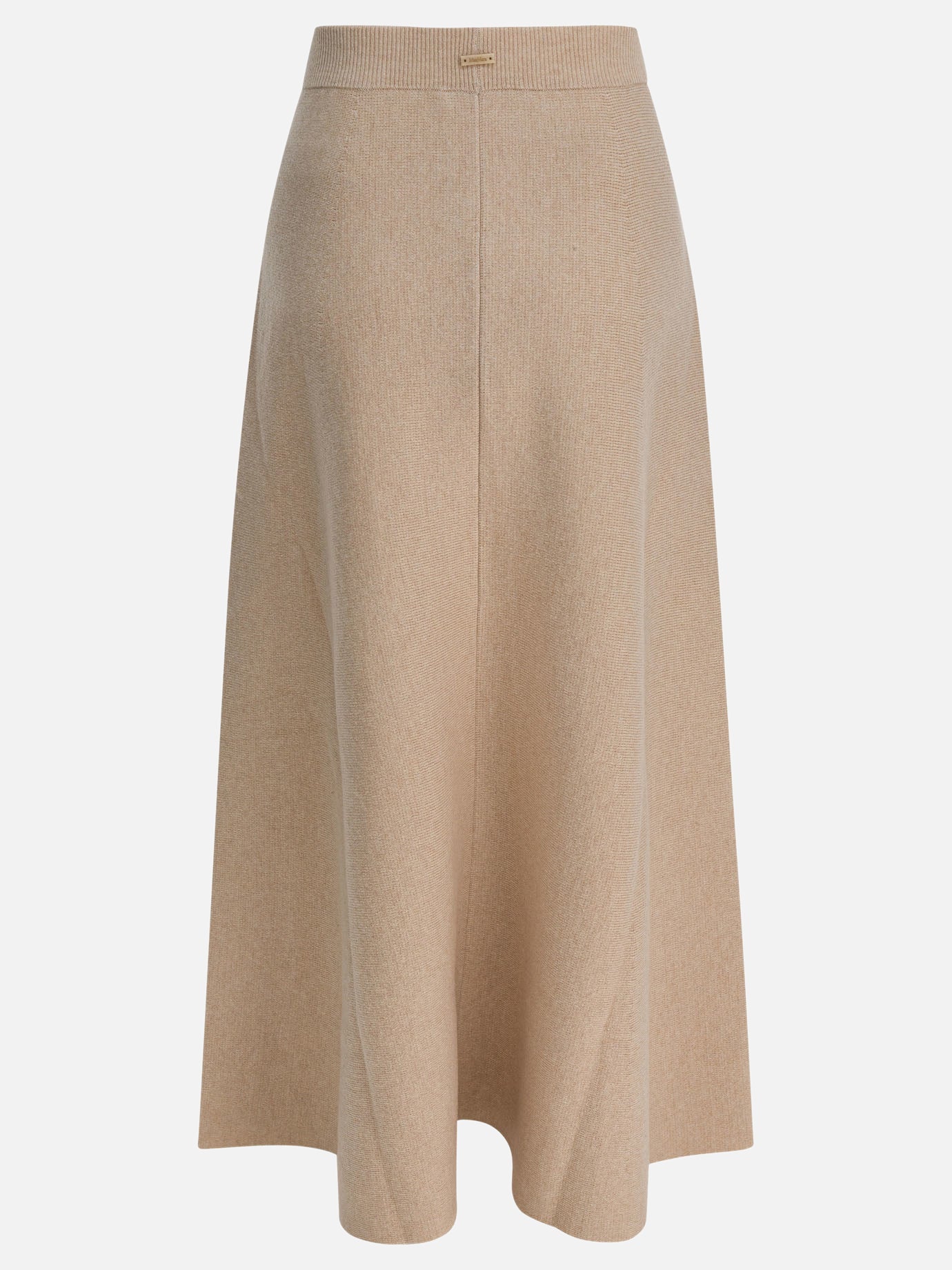 Long skirts Solid colour  Beige - Max Mara Women | PDP | VIETTI Online Store | thumbnail_2