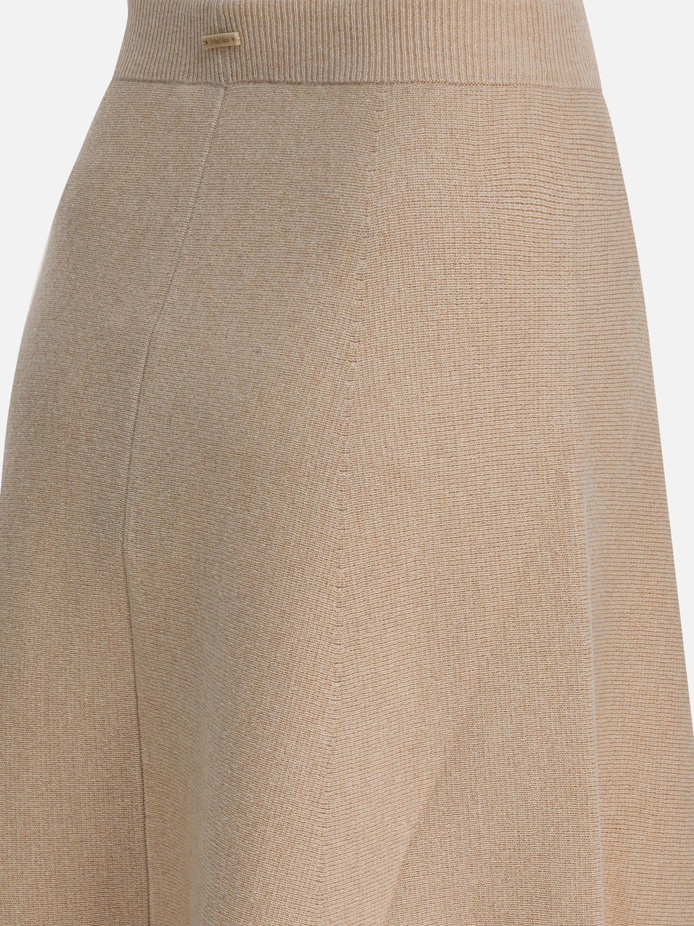 Long skirts Solid colour  Beige - Max Mara Women | PDP | VIETTI Online Store | thumbnail_4