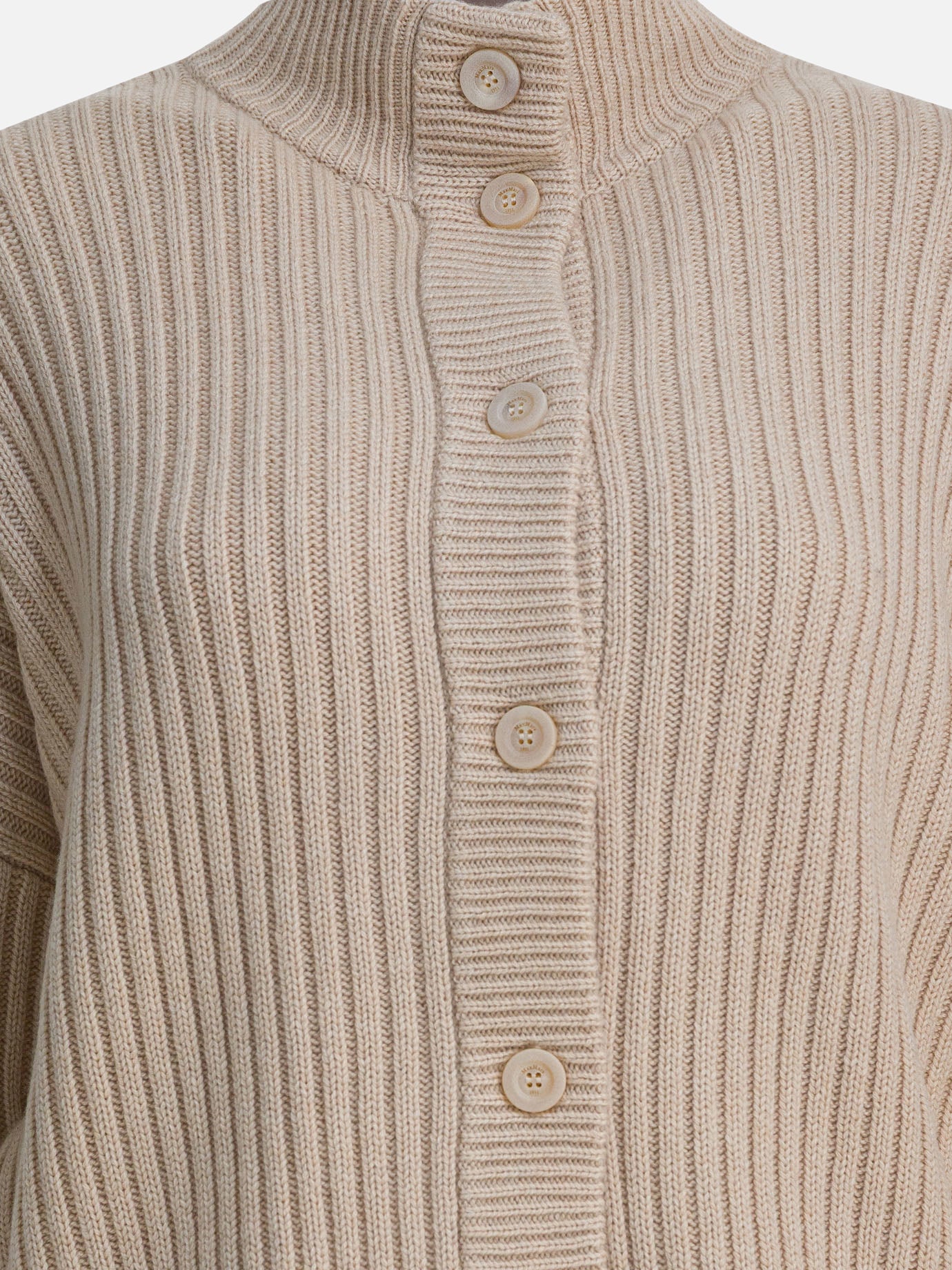 Cardigans Solid colour  Beige - Max Mara Women | PDP | VIETTI Online Store | thumbnail_3