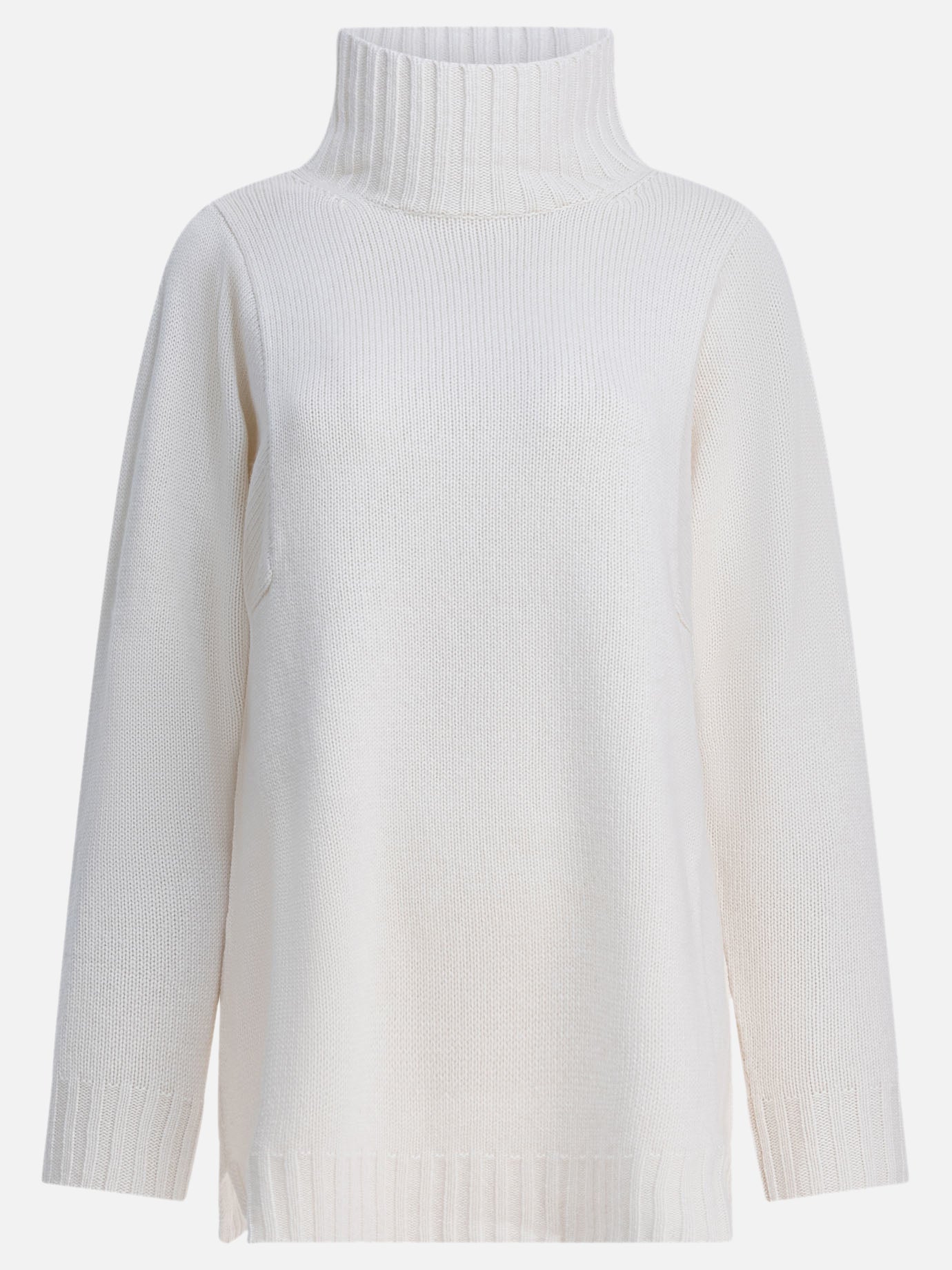 Turtleneck sweaters Solid colour  White - Max Mara Women | PDP | VIETTI Online Store | Zoom-Modal
