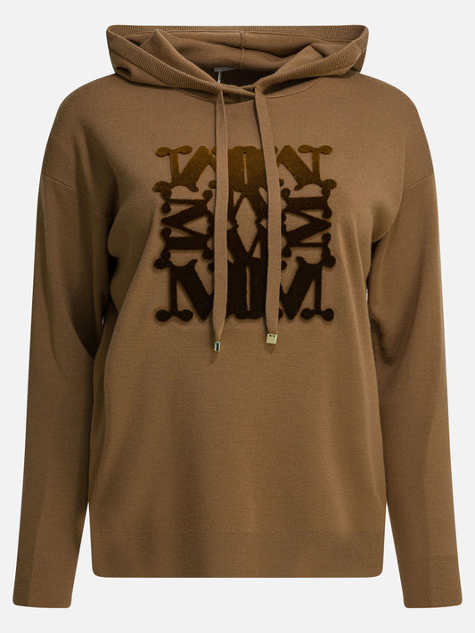 Maglioni con cappuccio Solid colour  Marrone - Max Mara Donna | PDP | VIETTI Online Store 
