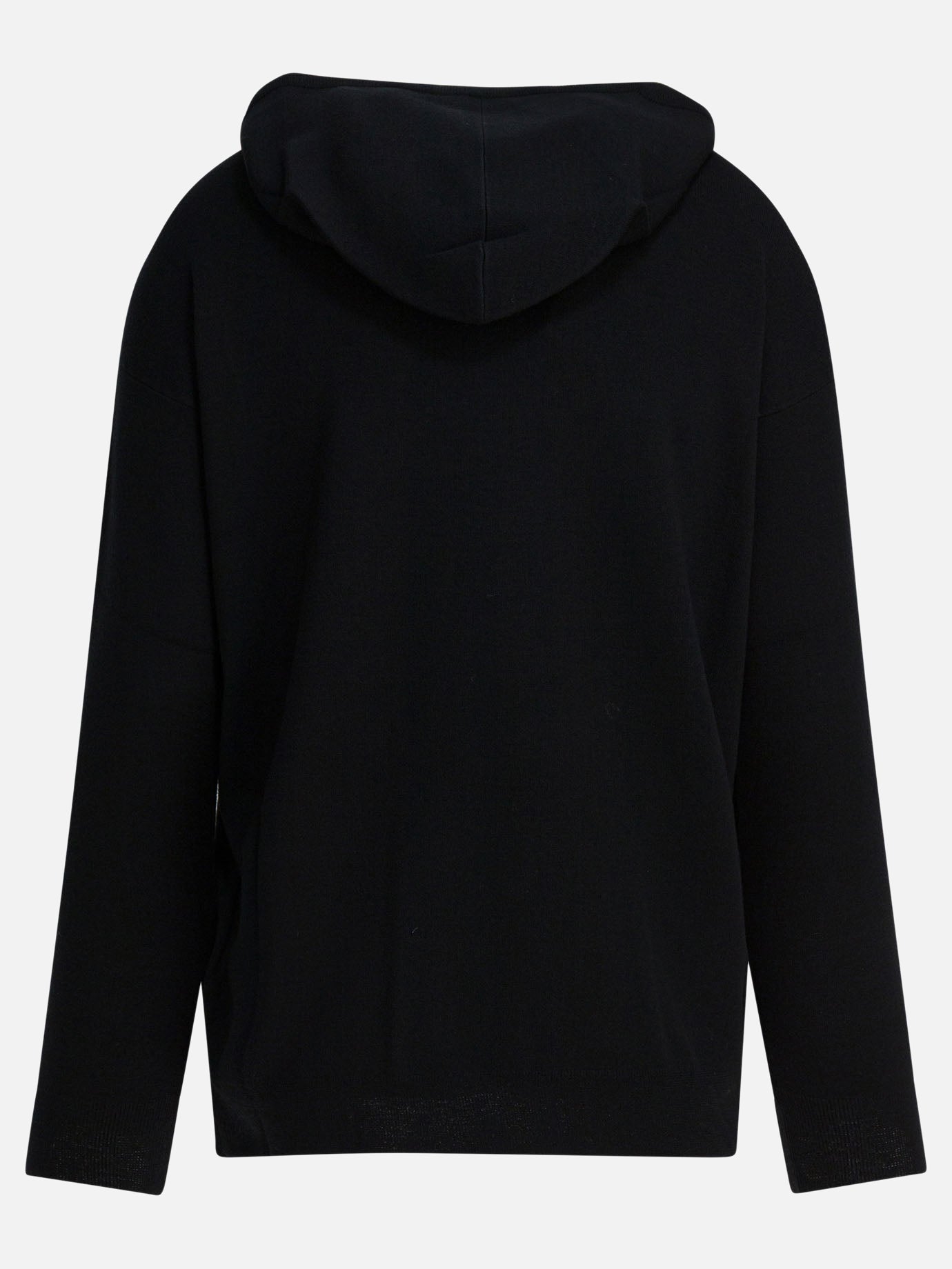 Hooded sweaters Solid colour  Black - Max Mara Women | PDP | VIETTI Online Store | thumbnail_2