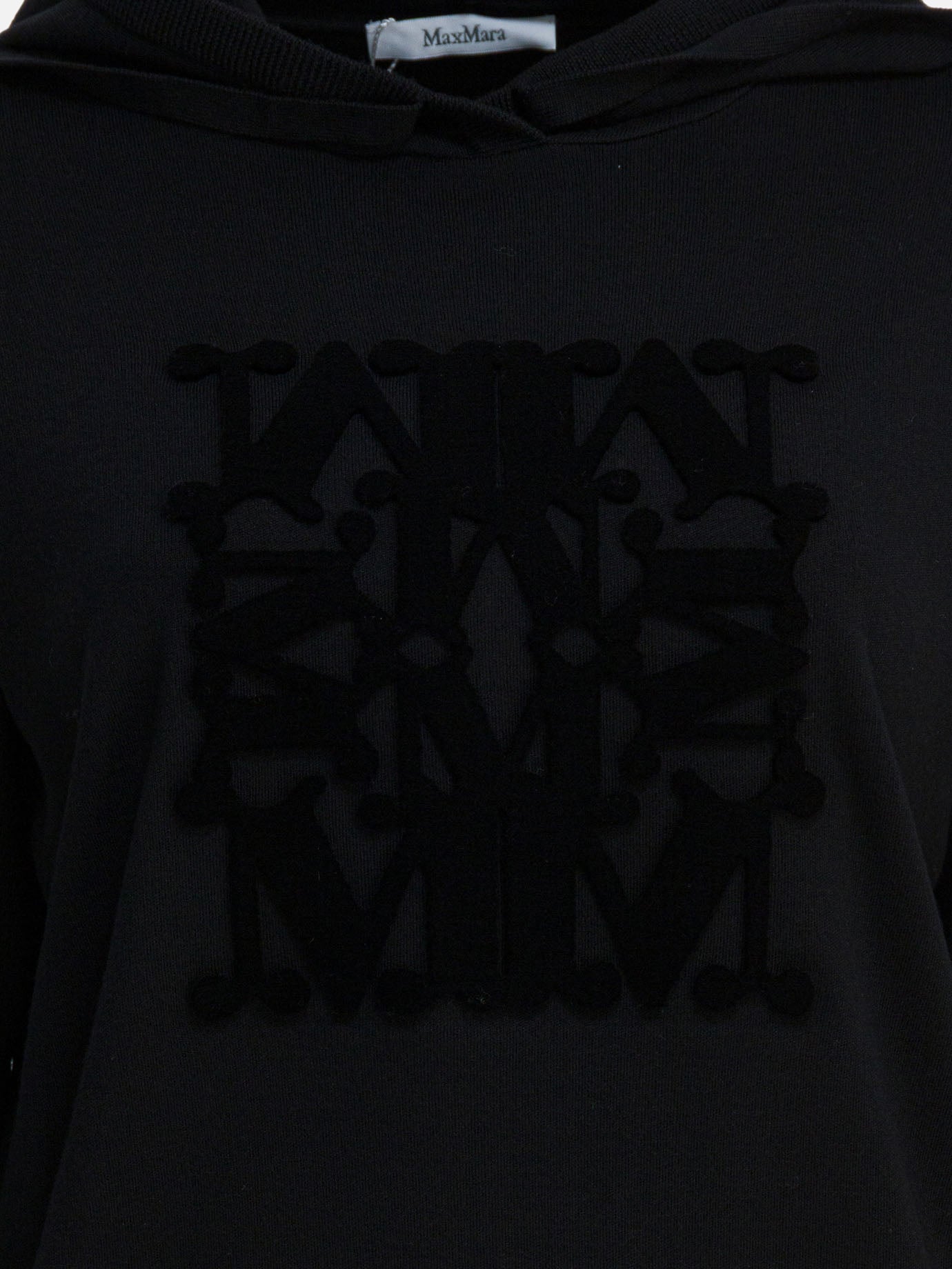 Hooded sweaters Solid colour  Black - Max Mara Women | PDP | VIETTI Online Store | Zoom-Modal_3
