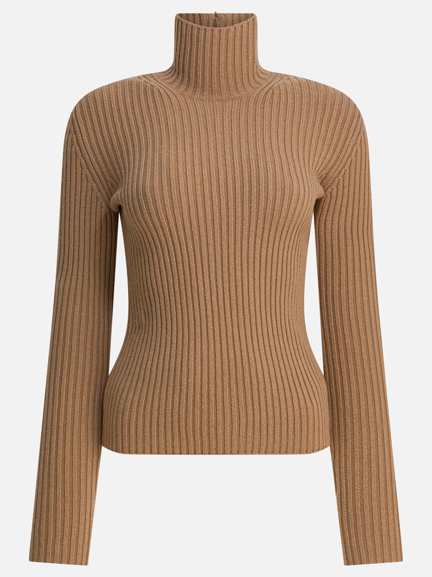 Maglioni dolcevita Solid colour  Beige - Max Mara Donna | PDP | VIETTI Online Store | Zoom-Modal

