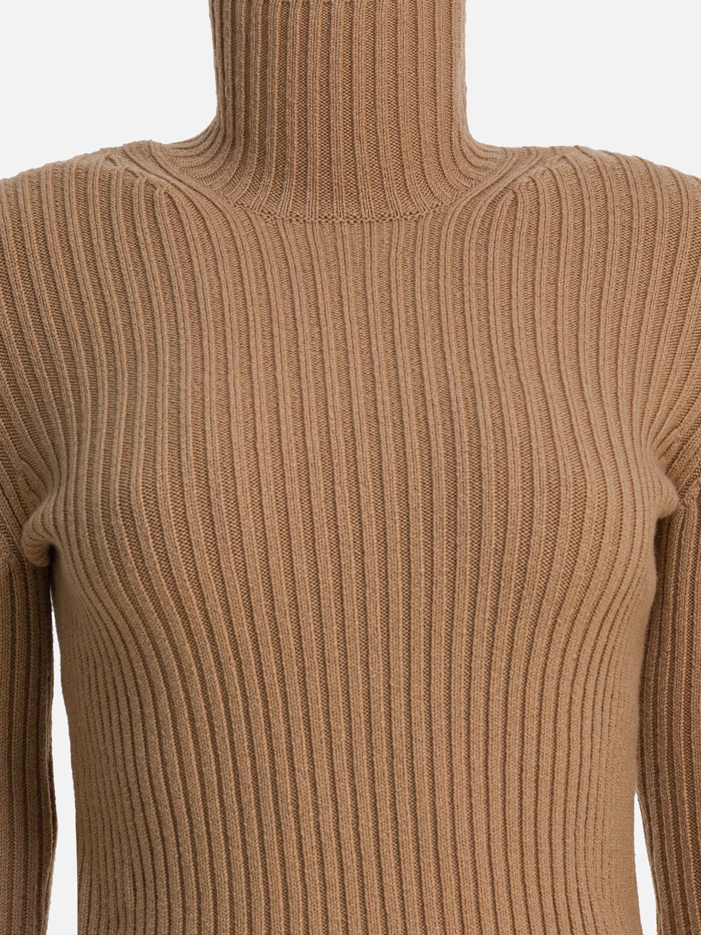 Maglioni dolcevita Solid colour  Beige - Max Mara Donna | PDP | VIETTI Online Store | Zoom-Modal_3

