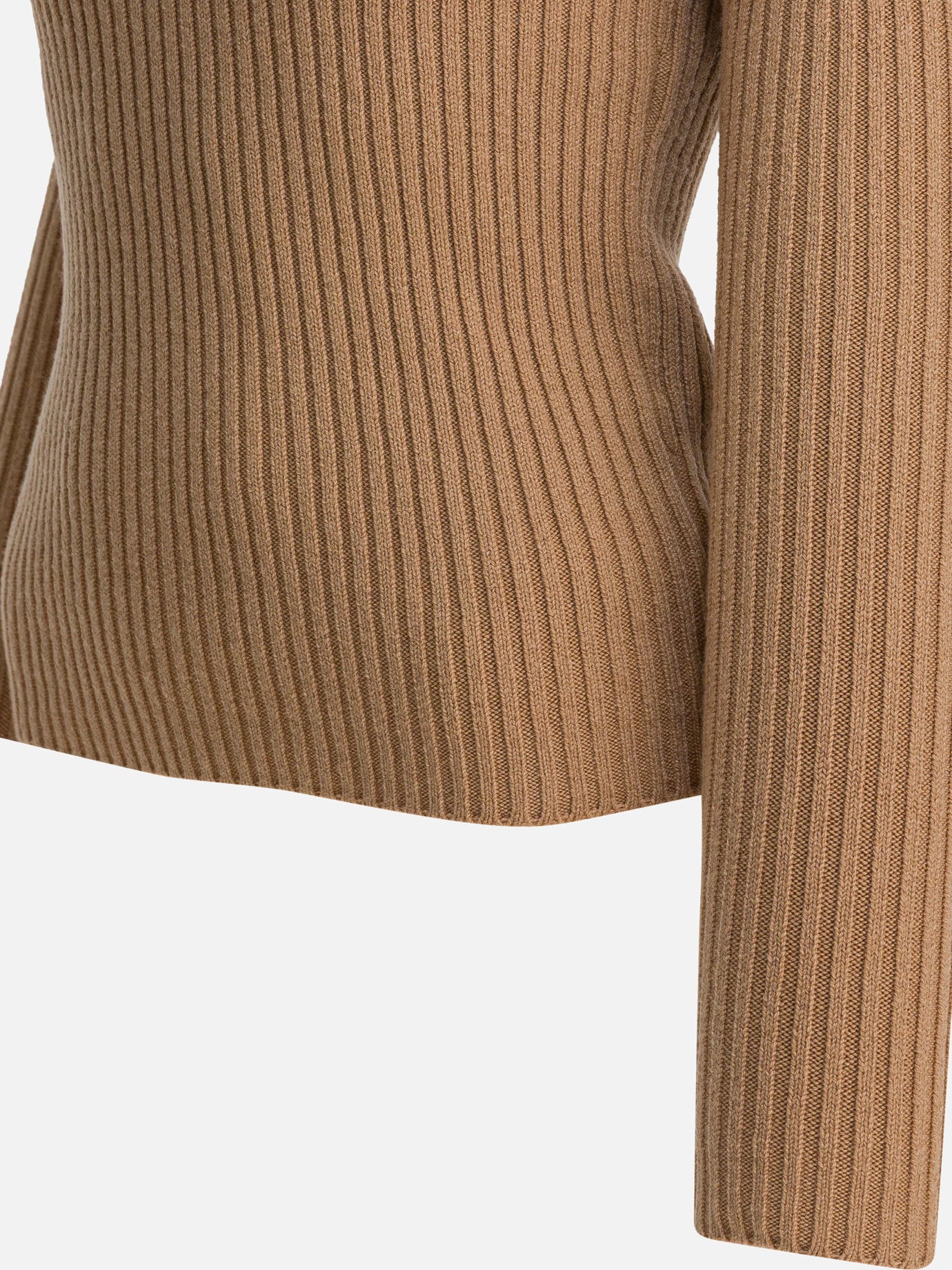 Maglioni dolcevita Solid colour  Beige - Max Mara Donna | PDP | VIETTI Online Store | Zoom-Modal_4
