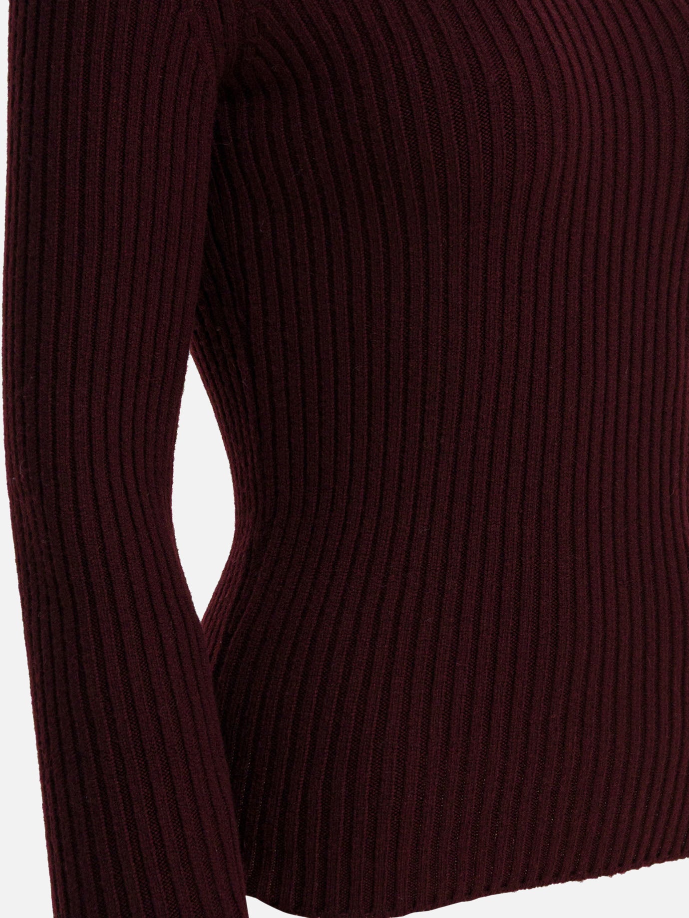 Maglioni dolcevita Solid colour  Bordeaux - Max Mara Donna | PDP | VIETTI Online Store | thumbnail_4