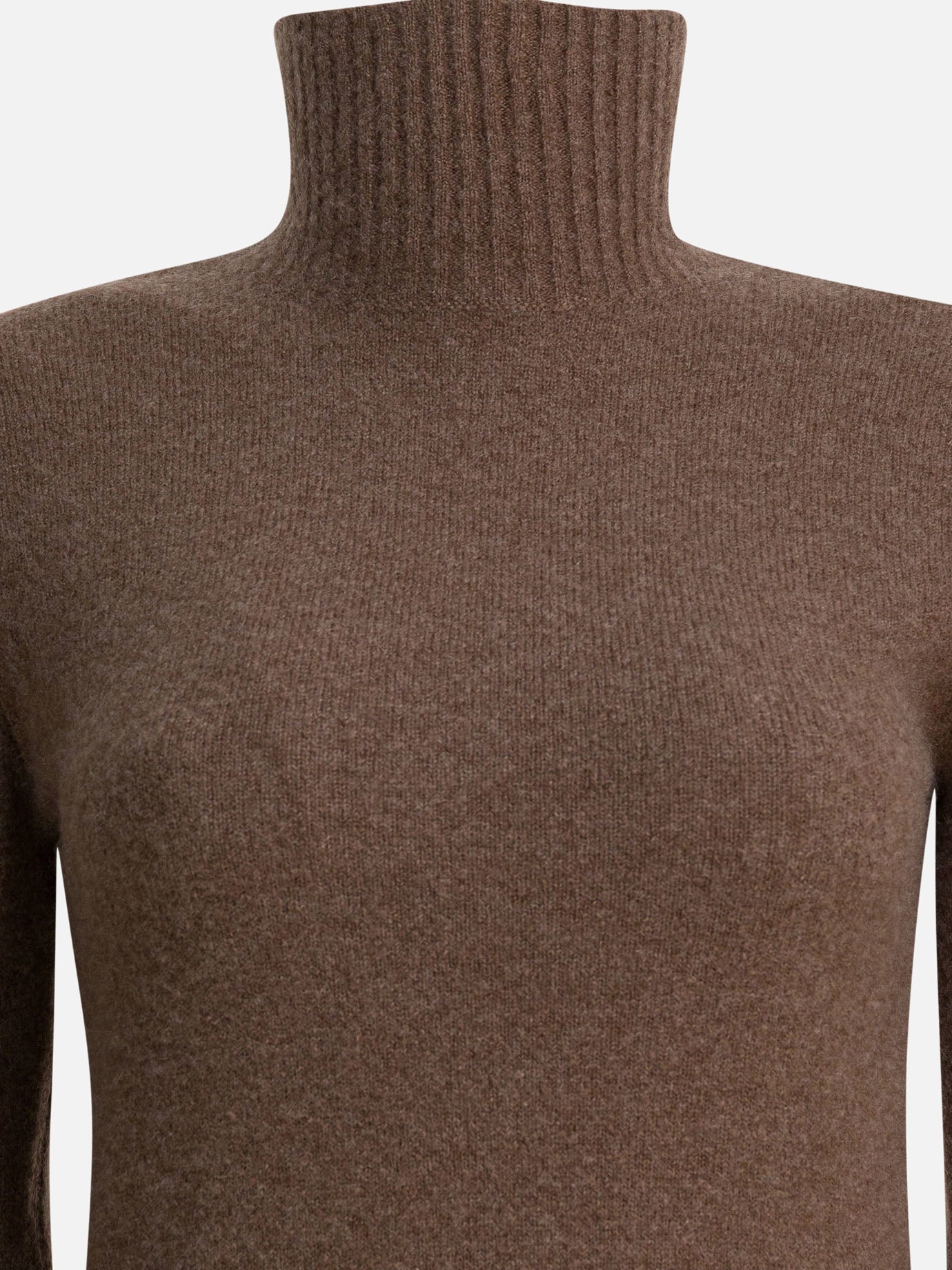 Mini dresses Solid colour  Brown - Max Mara Pure Women | PDP | VIETTI Online Store | Zoom-Modal_3
