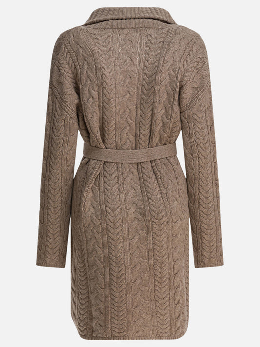 Cardigan Solid colour  Beige - Max Mara S Donna | PLP | VIETTI Online Store | 2
