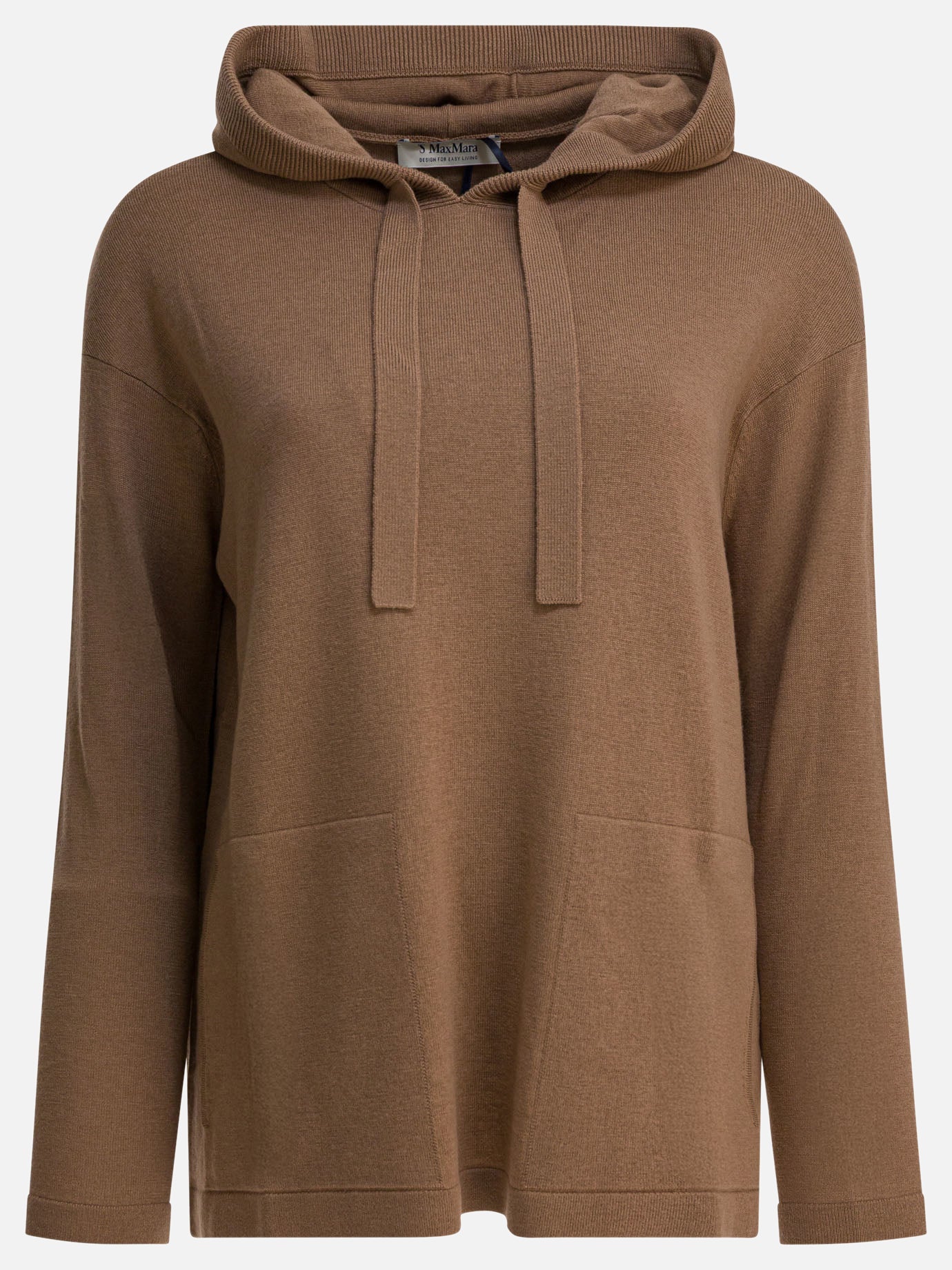 Felpe con cappuccio Solid colour  Marrone - Max Mara S Donna | PDP | VIETTI Online Store | Zoom-Modal

