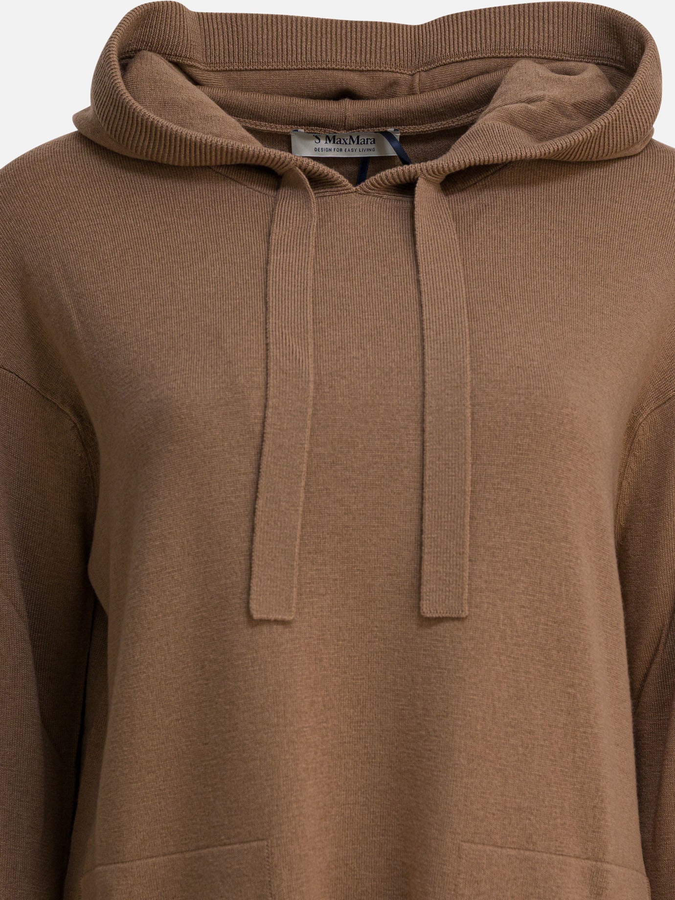 Felpe con cappuccio Solid colour  Marrone - Max Mara S Donna | PDP | VIETTI Online Store | Zoom-Modal_3

