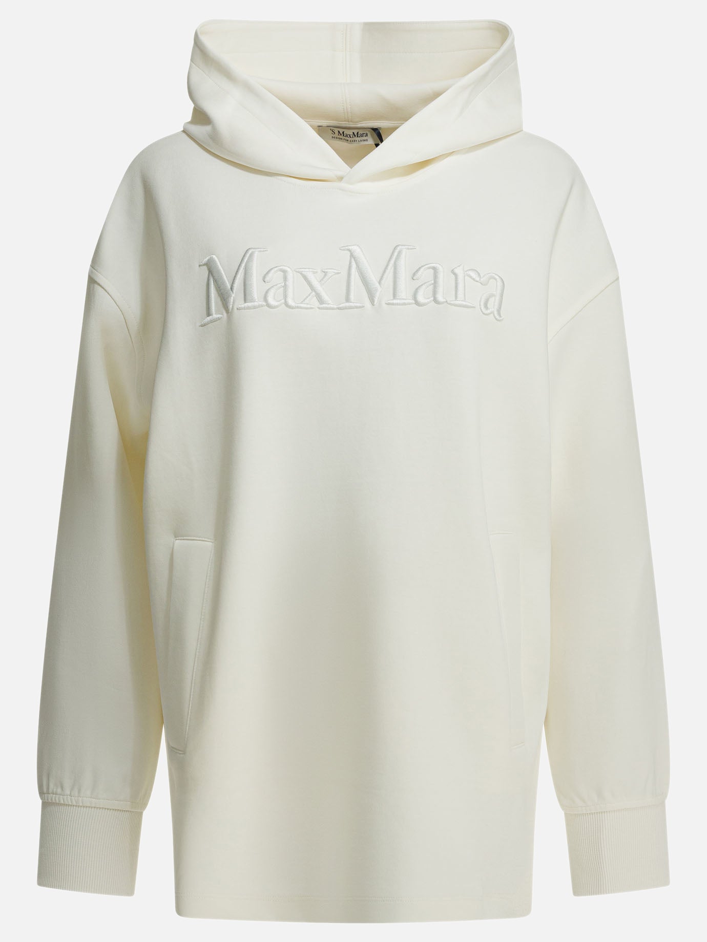 Felpe con cappuccio Logo  Bianco - Max Mara S Donna | PDP | VIETTI Online Store | thumbnail