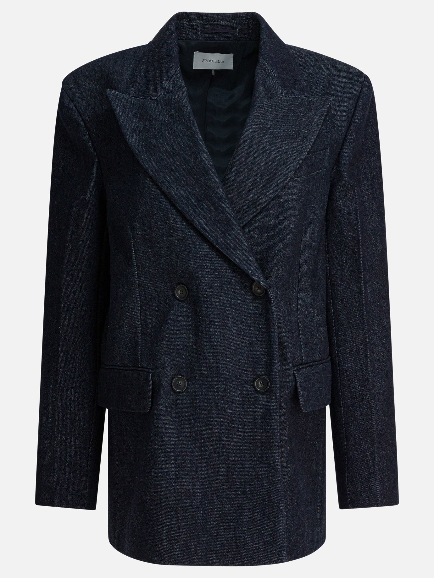 Blazer Solid colour  Blu - Max Mara Sportmax Donna | PDP | VIETTI Online Store | thumbnail