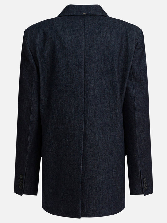 Blazer Solid colour  Blu - Max Mara Sportmax Donna | VIETTI Online Store | 2
