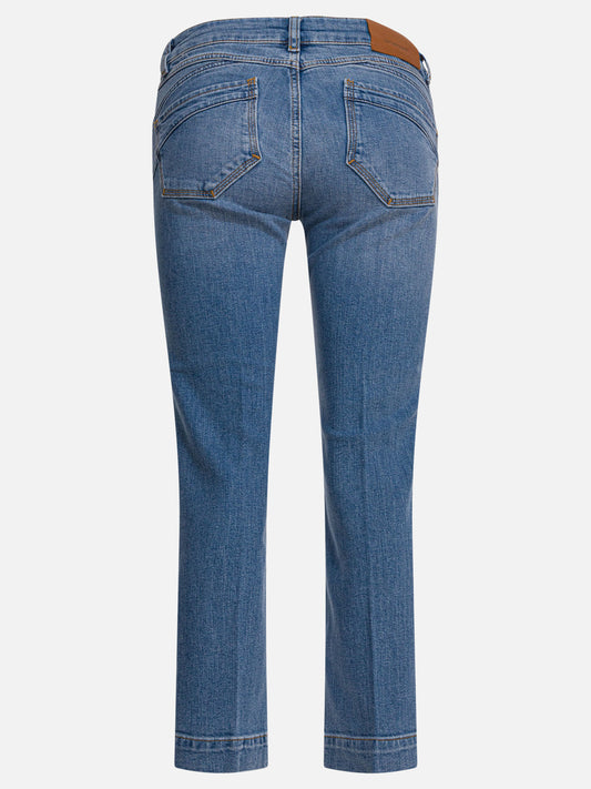 Jeans a gamba dritta Solid colour  Blu - Max Mara Sportmax Donna | PLP | VIETTI Online Store | 2
