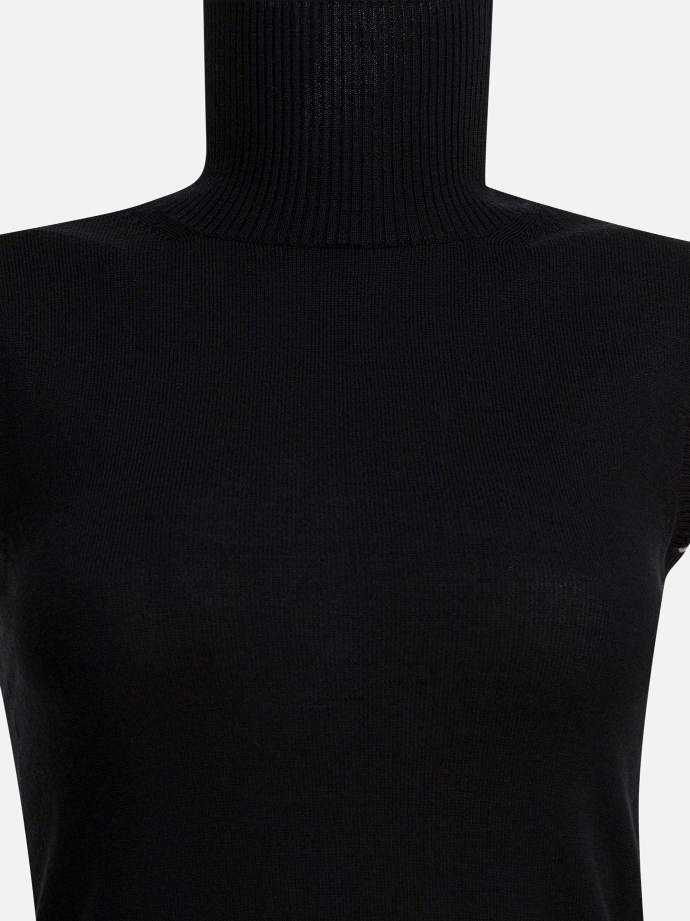 Turtleneck sweaters Solid colour  Black - Max Mara Sportmax Women | PDP | VIETTI Online Store | thumbnail_3