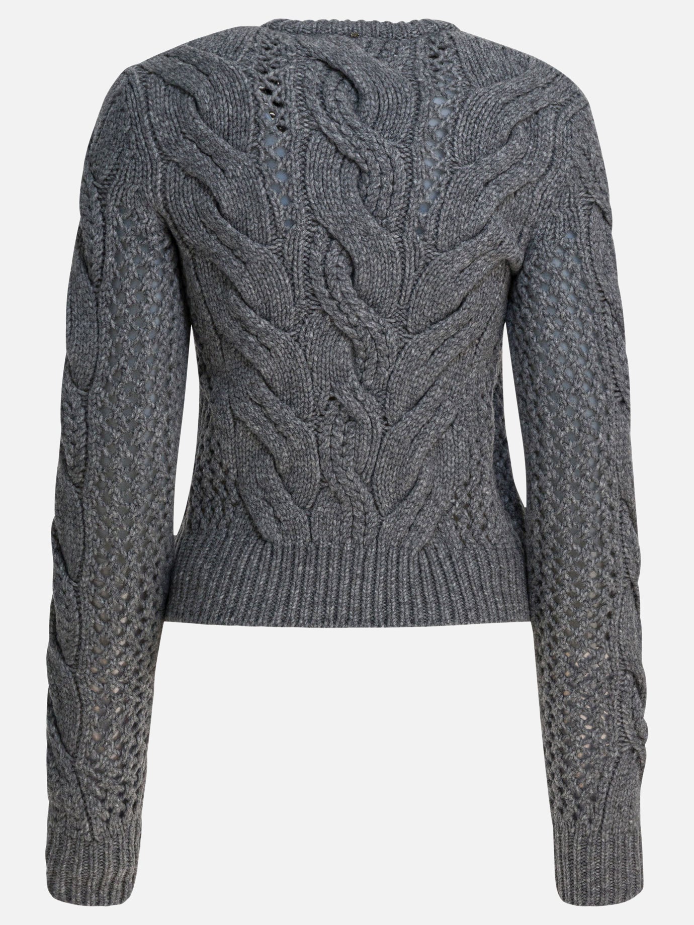Maglioni girocollo Solid colour  Grigio - Max Mara Sportmax Donna | PDP | VIETTI Online Store | thumbnail_2