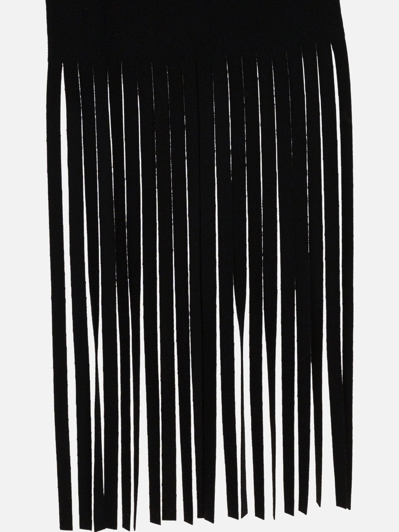 Fringed scarves 100% wool  Black - Max Mara Sportmax Women | PDP | VIETTI Online Store | Zoom-Modal_3
