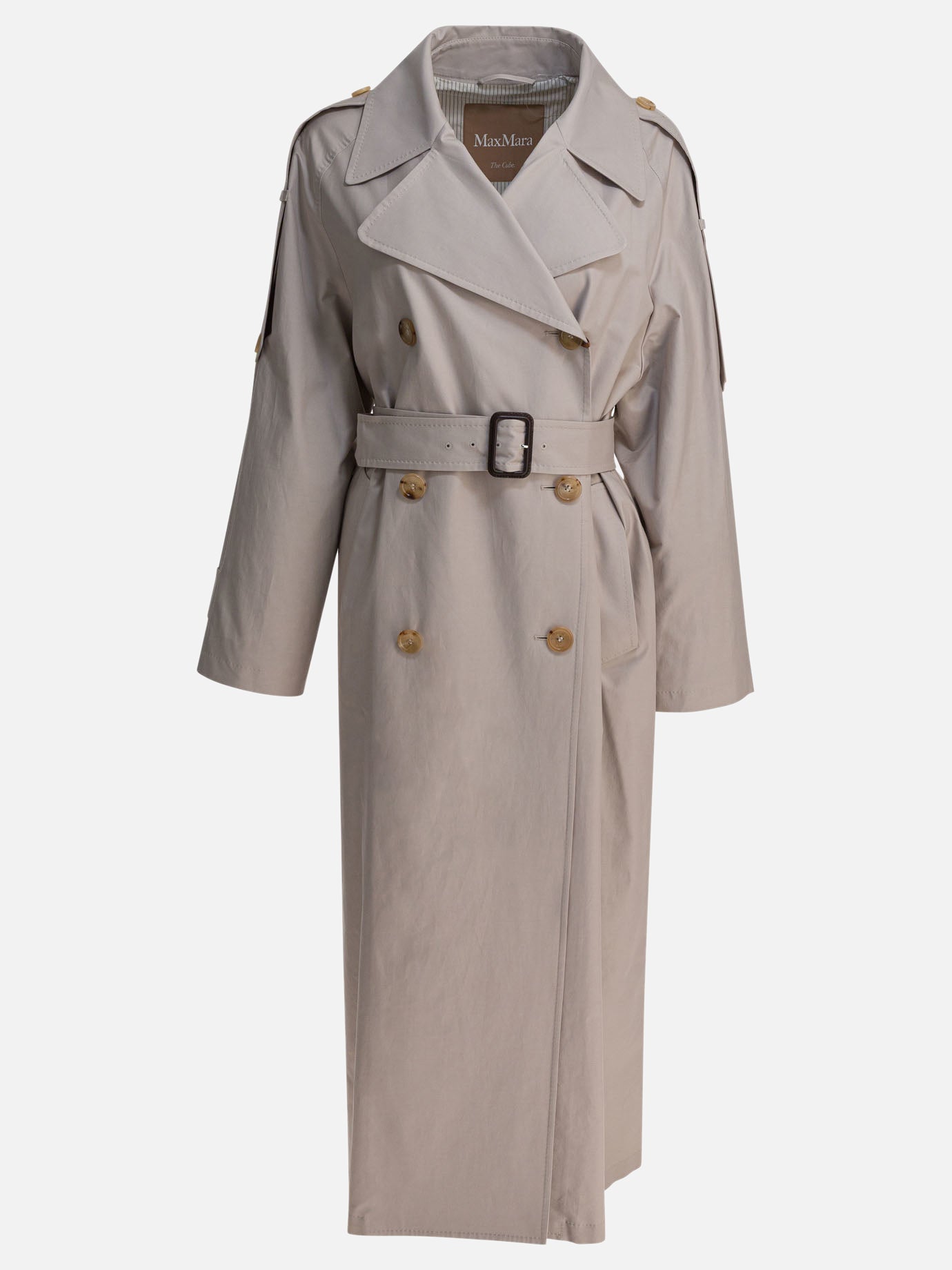 Impermeabili & Trench Solid colour  Beige - Max Mara The Cube Donna | PDP | VIETTI Online Store | thumbnail