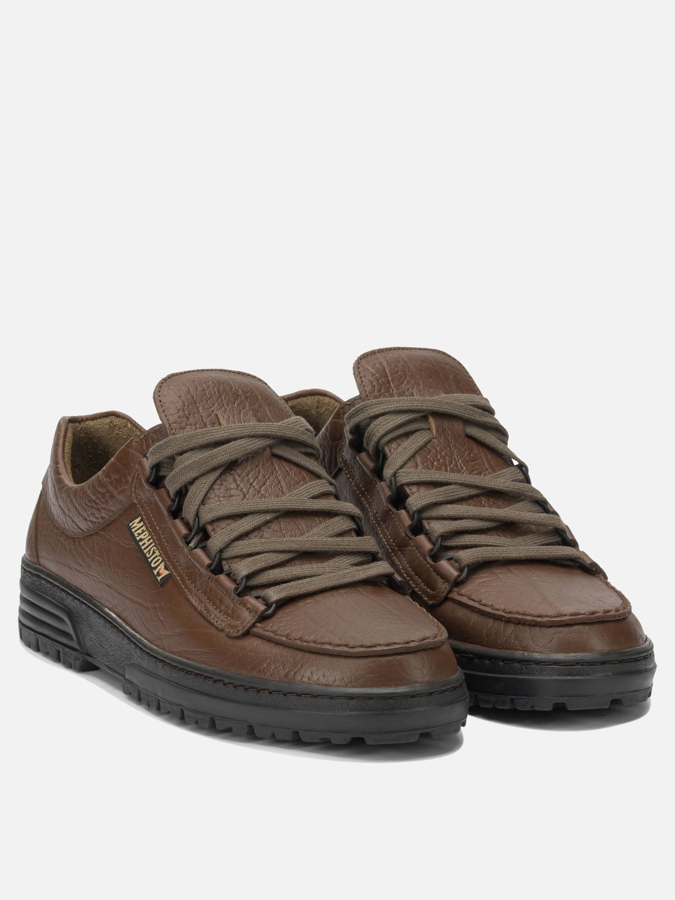Sneaker basse 100% leather - 100% fabric - 100% rubber  Marrone - Mephisto Uomo | PDP | VIETTI Online Store | Zoom-Modal_2
