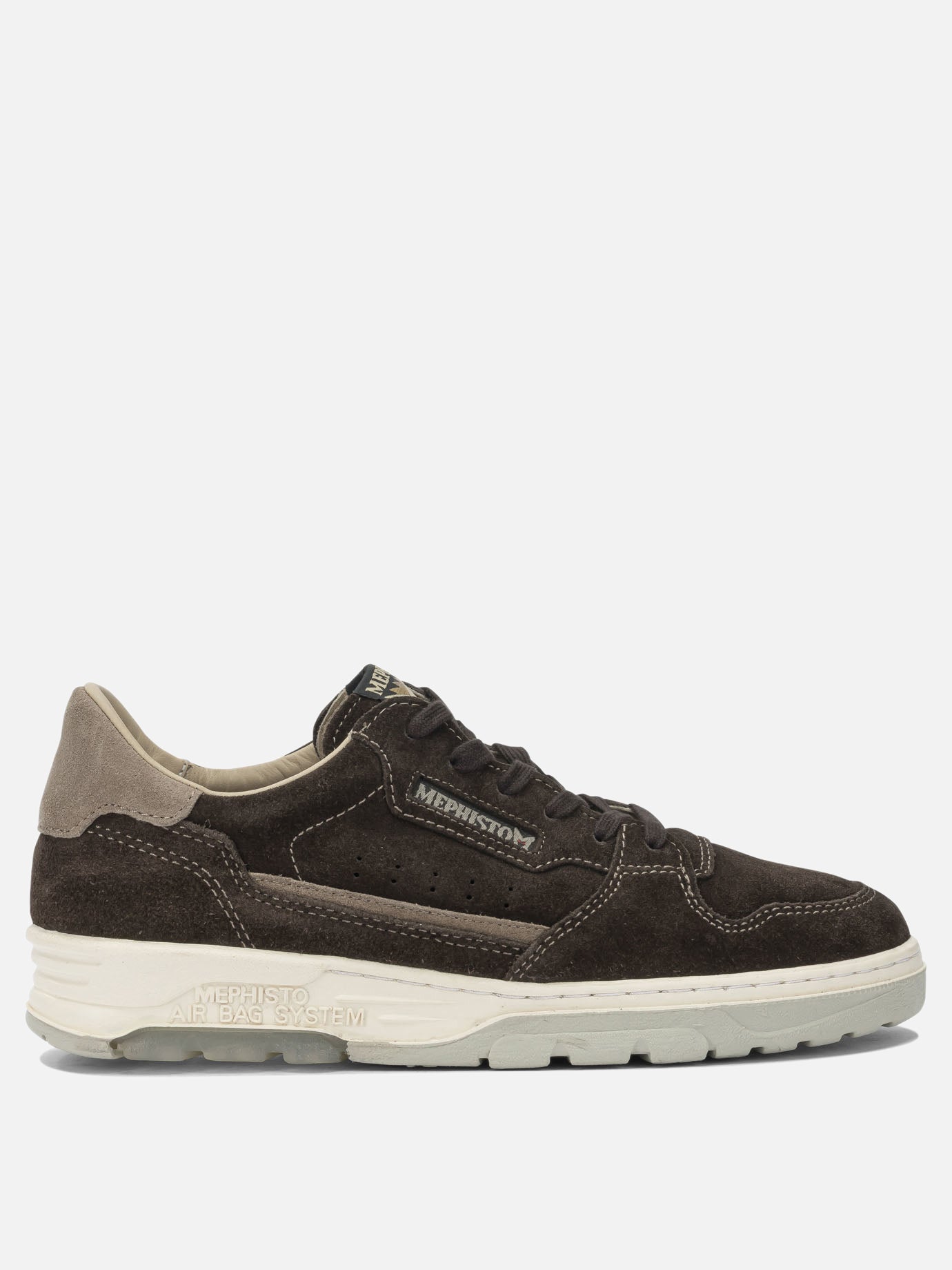 Sneaker basse 100% leather - 100% rubber  Marrone - Mephisto Uomo | PDP | VIETTI Online Store | Zoom-Modal
